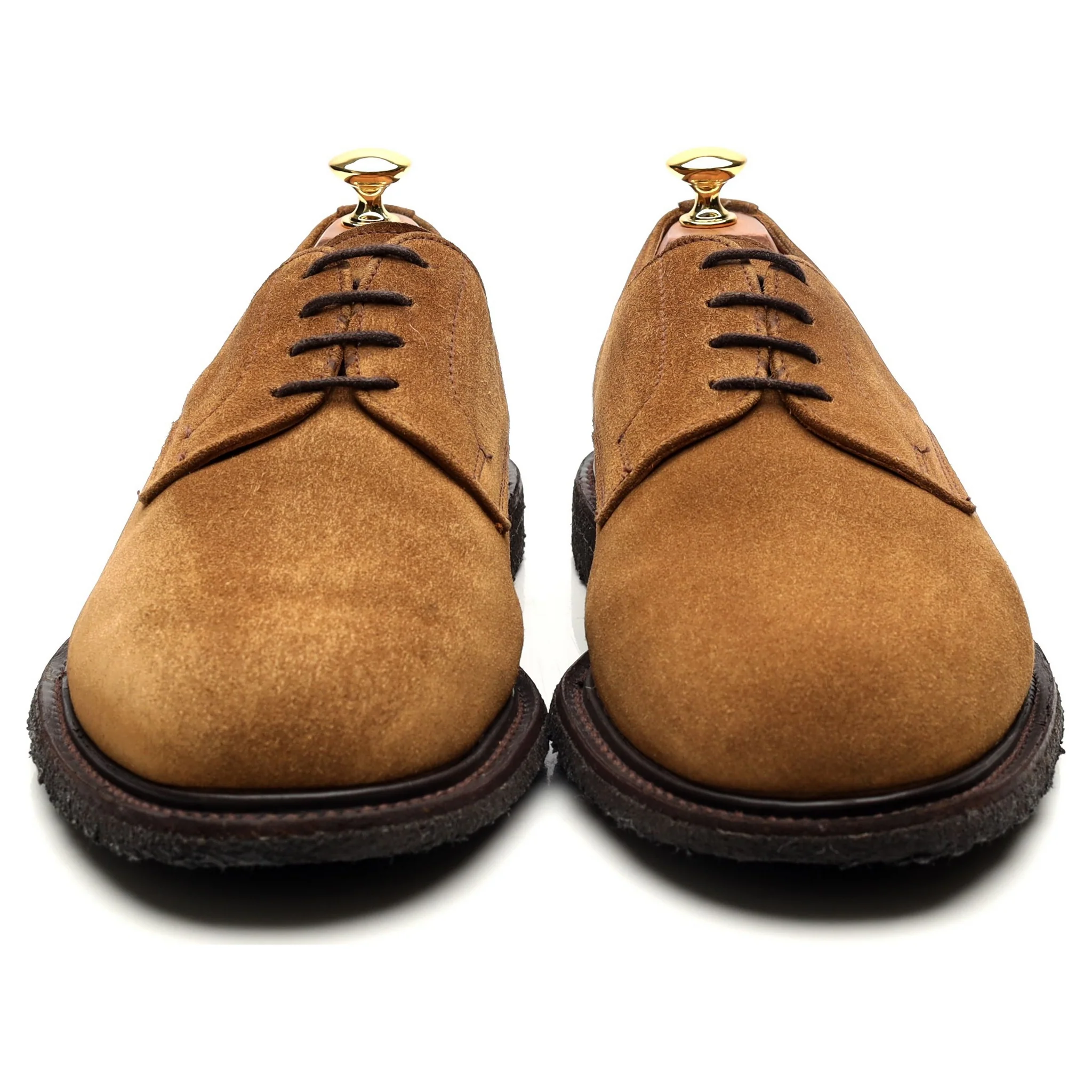 'Archie' Tan Brown Suede Derby UK 9.5 - Image 8