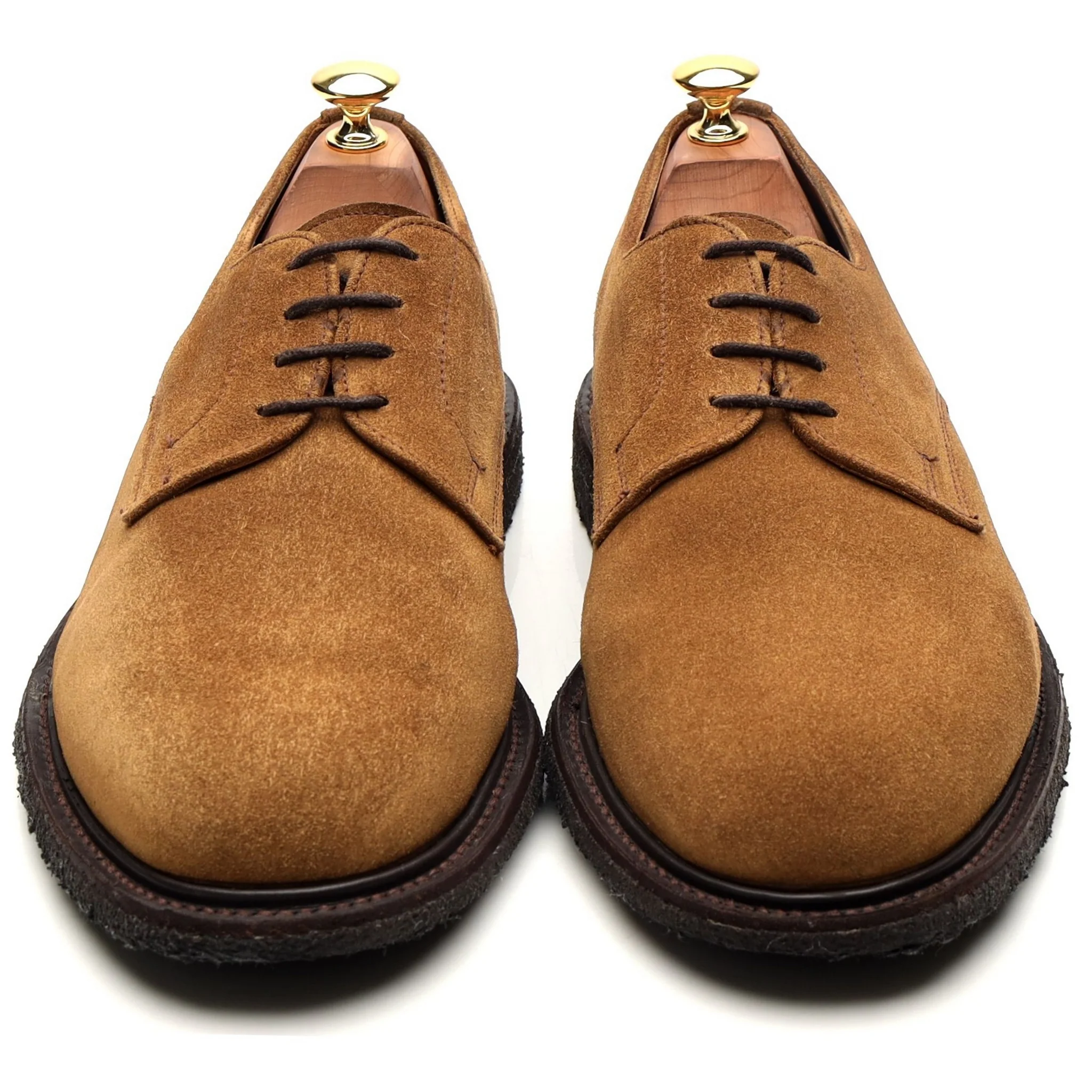 'Archie' Tan Brown Suede Derby UK 9.5 - Image 9