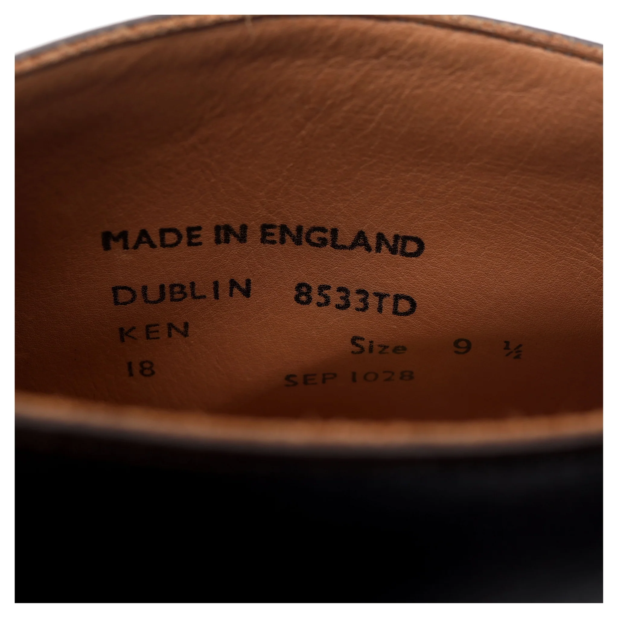 'Dublin' Dark Brown Leather Chukka Boots UK 9.5 F - Image 13