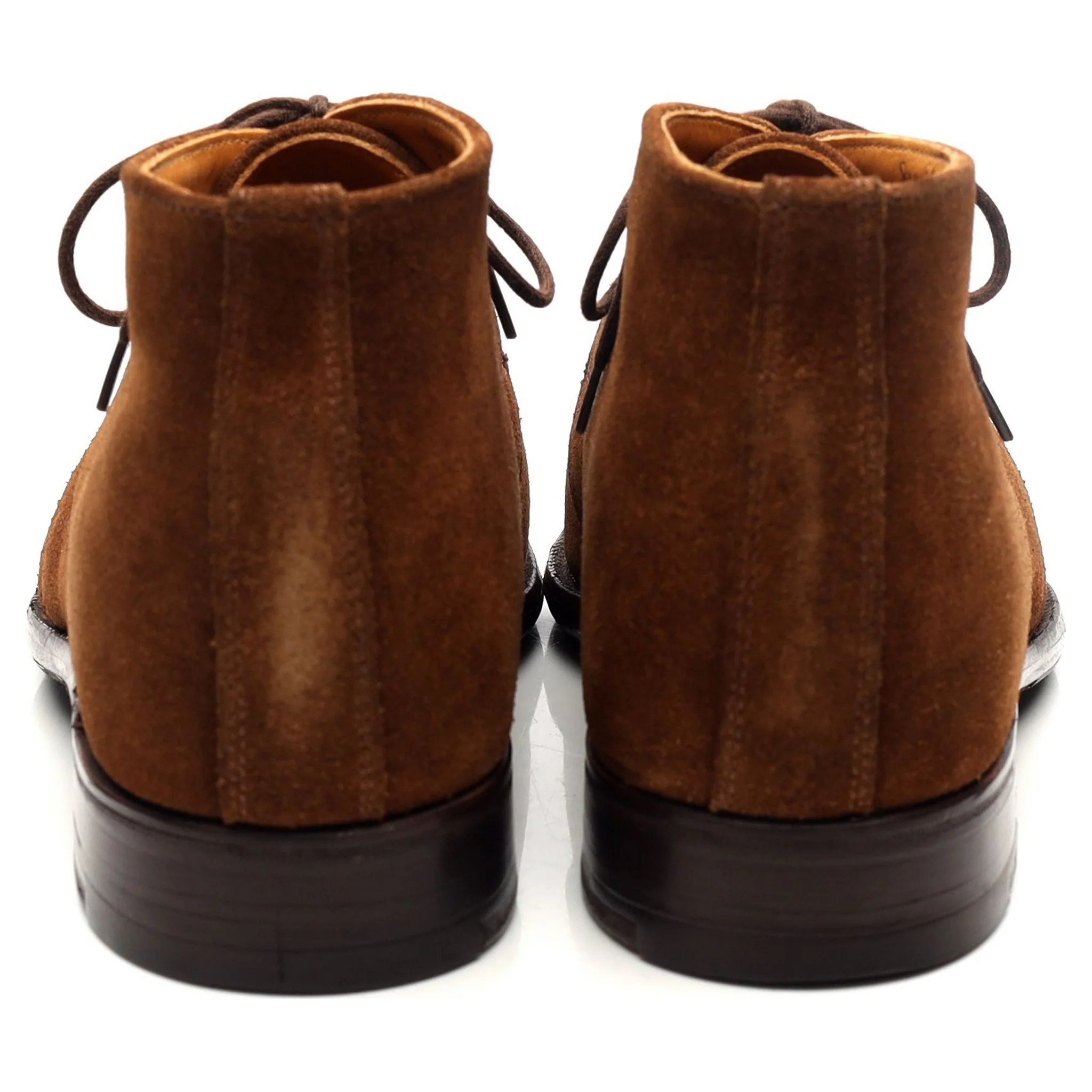 'Sandhurst' Snuff Brown Suede Chukka Boots UK 7 - Image 4