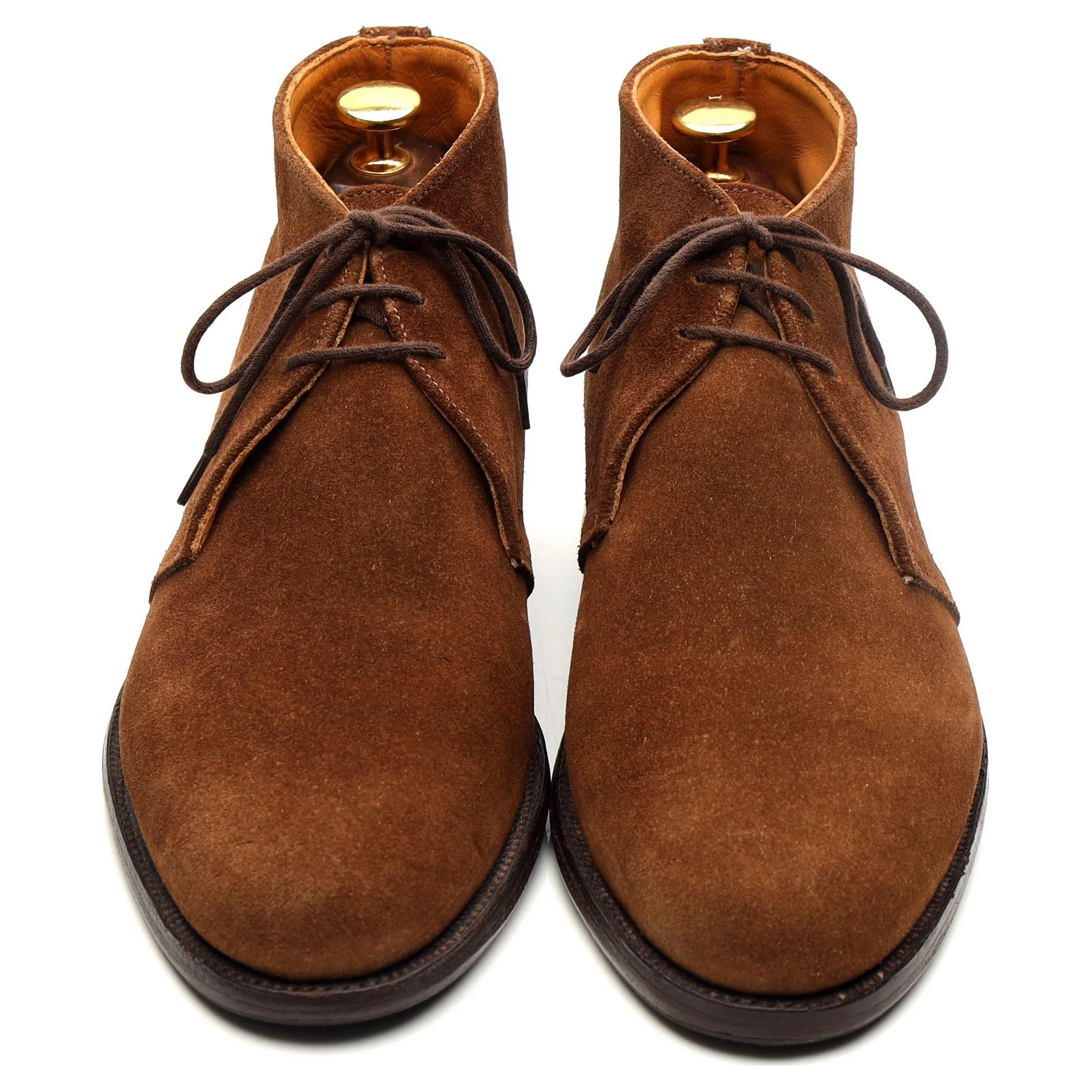 'Sandhurst' Snuff Brown Suede Chukka Boots UK 7 - Image 9