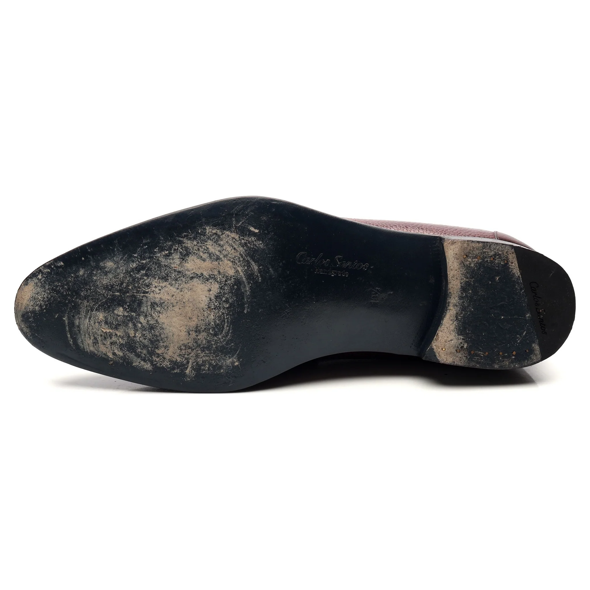 Herring Burgundy Leather Loafers UK 10.5 - Image 10