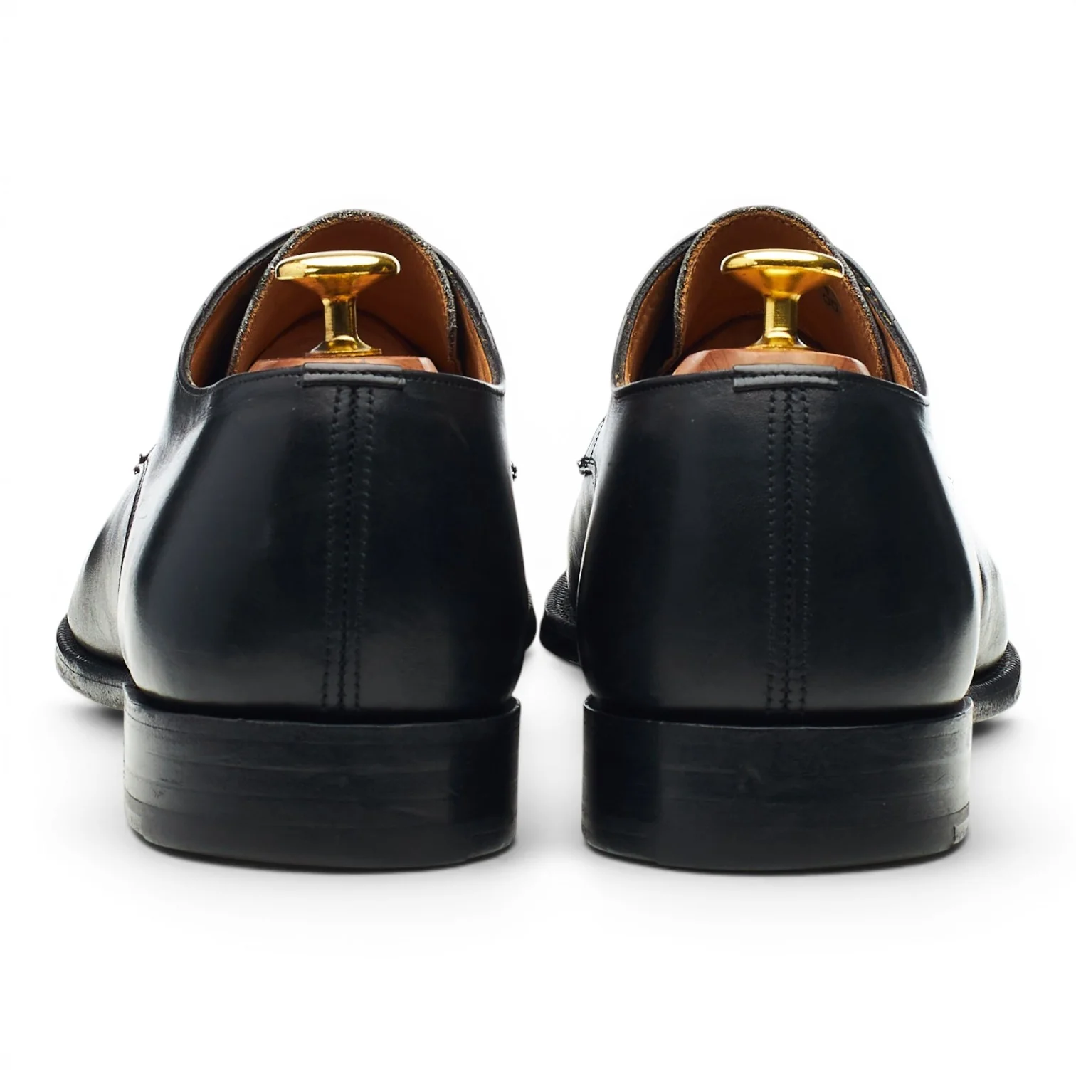 'Sawley' Black Leather Derby UK 7 G - Image 4
