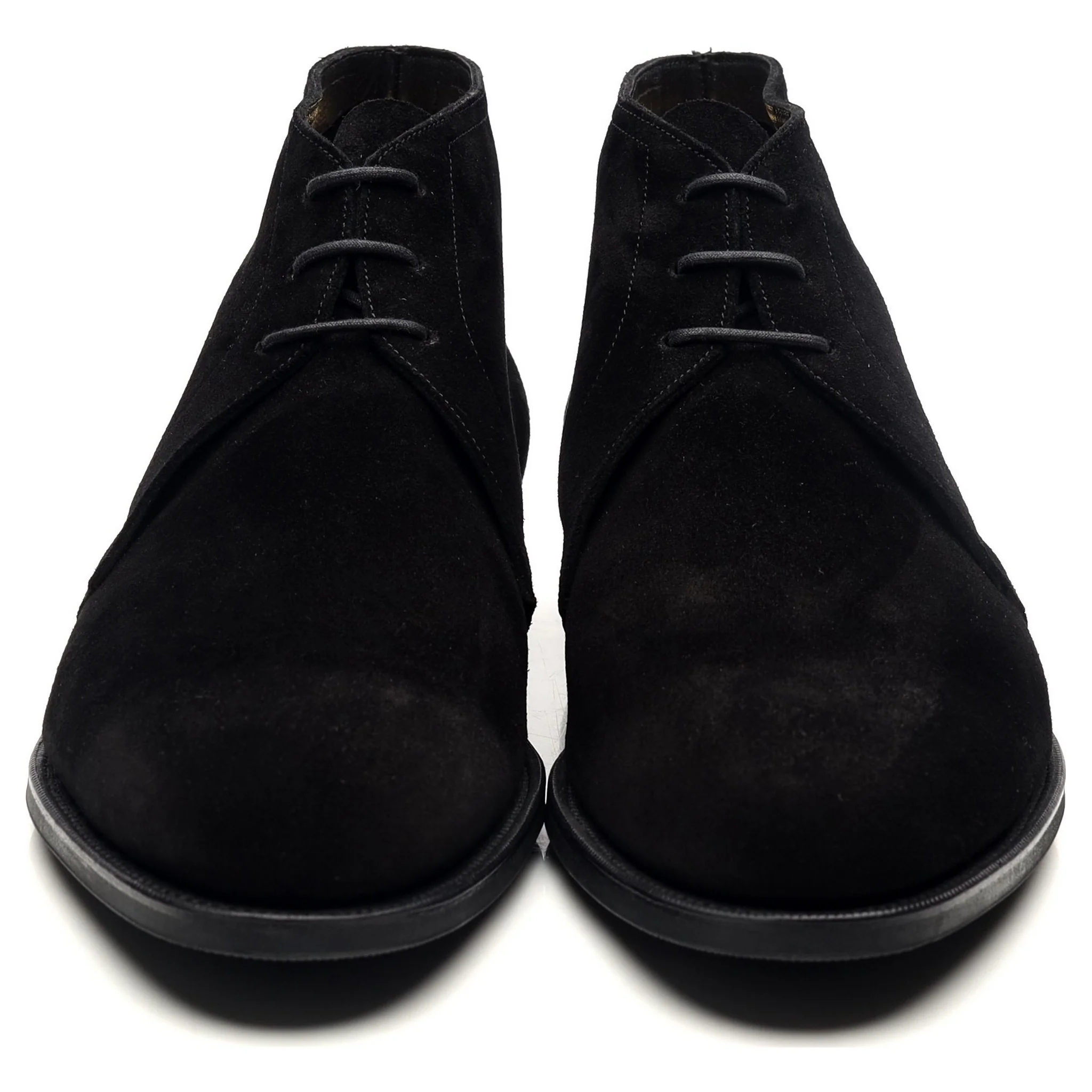 'Shanklin' Black Suede Chukka Boots UK 9 E - Image 8