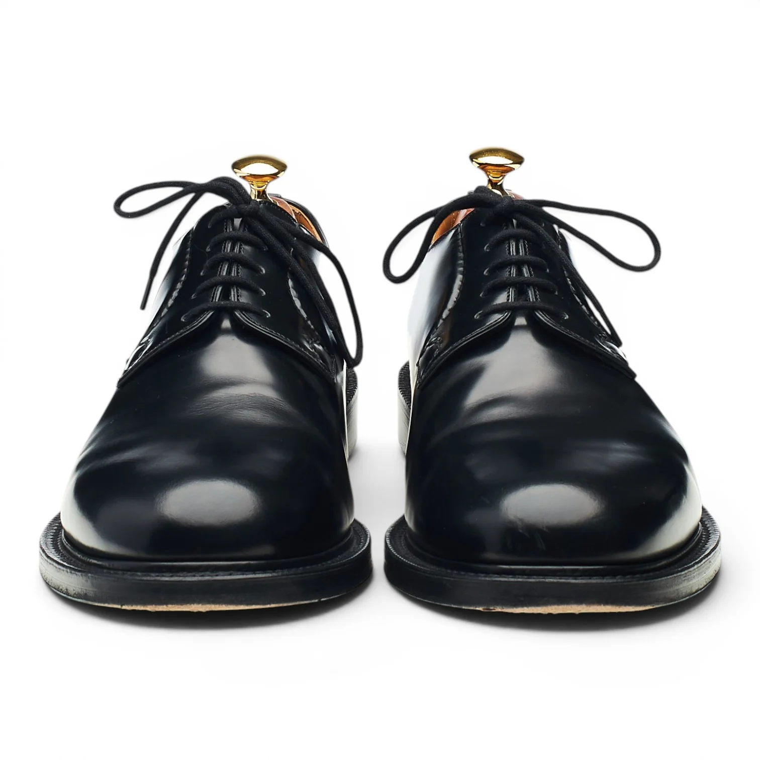 'Shannon' Black Leather Derby UK 9 G - Image 2