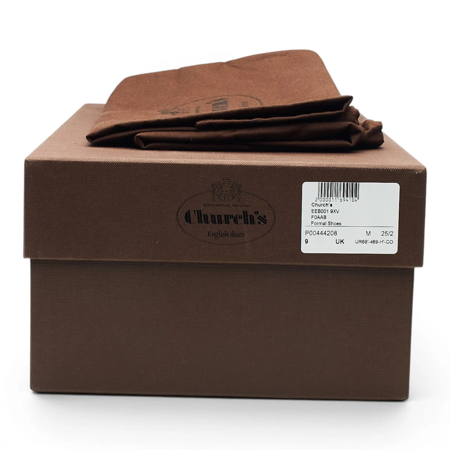 'Shannon' Black Leather Derby UK 9 G - Image 8