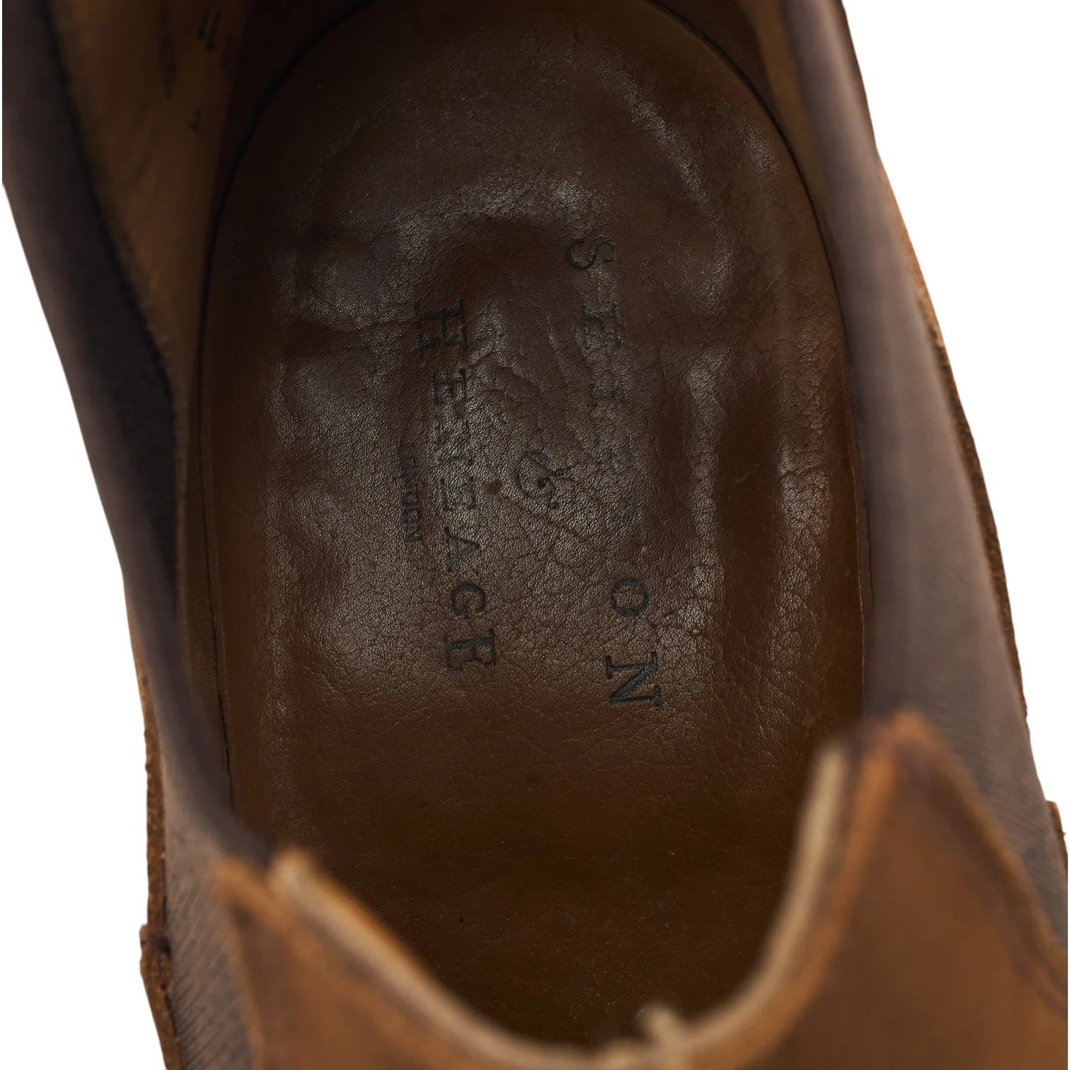 Shipton & Heneage 'Bromely' Snuff Brown Suede Chelsea Boots UK 11 F - Image 6