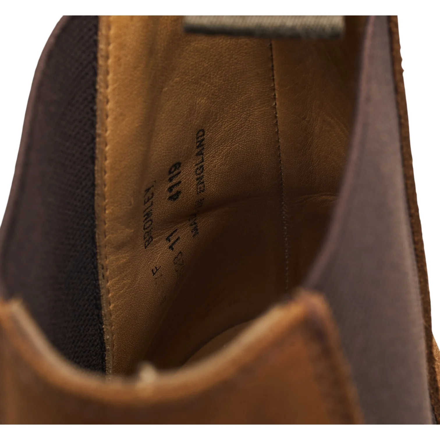 Shipton & Heneage 'Bromely' Snuff Brown Suede Chelsea Boots UK 11 F - Image 7