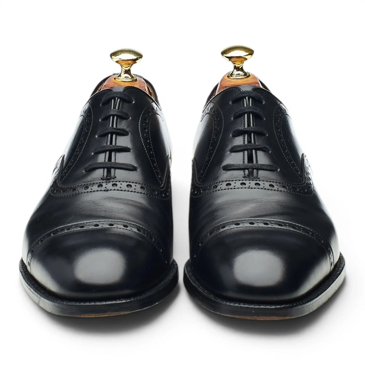 Shipton & Heneage 'Chatsworth' Black Leather Oxford UK 7 F - Image 2