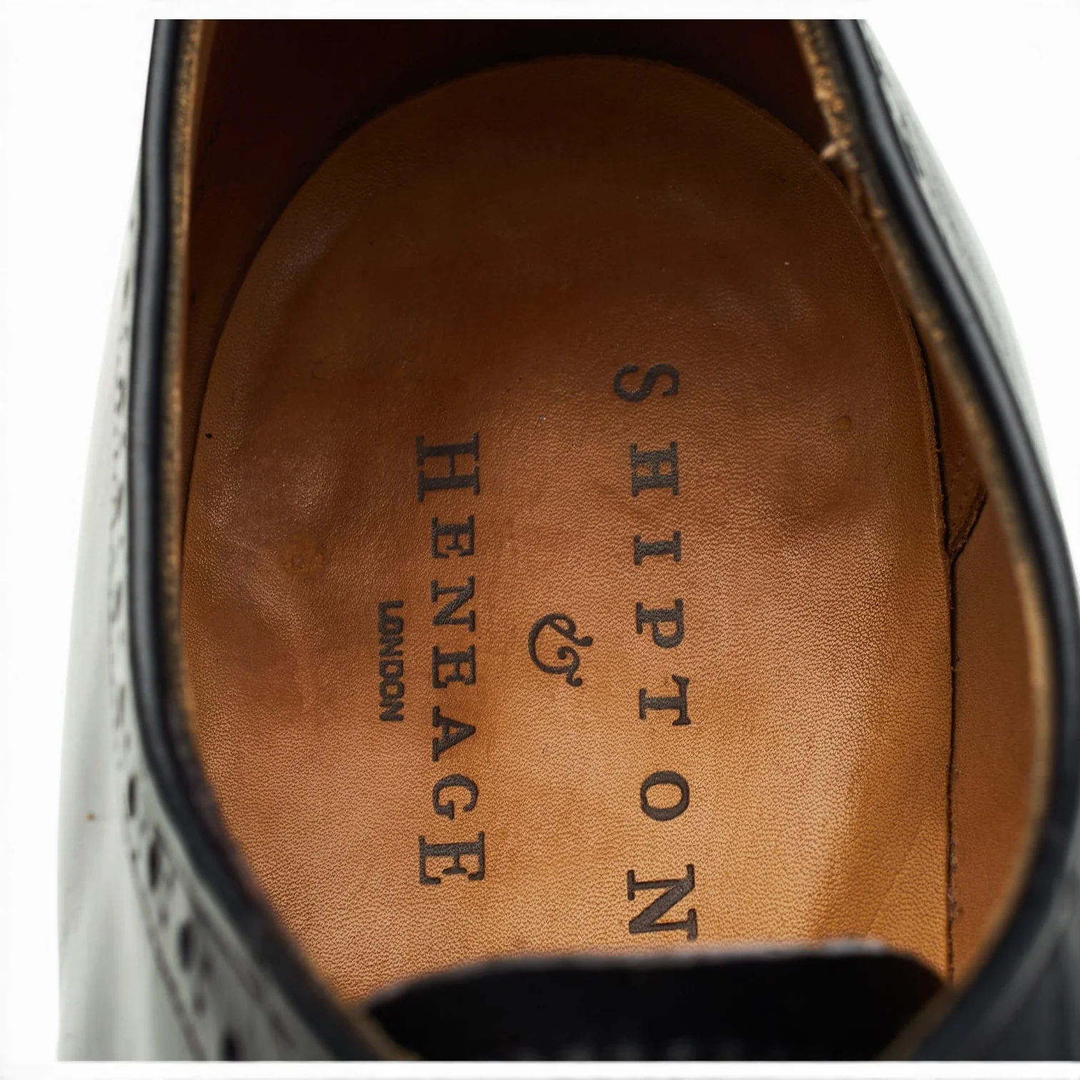 Shipton & Heneage 'Chatsworth' Black Leather Oxford UK 7 F - Image 6