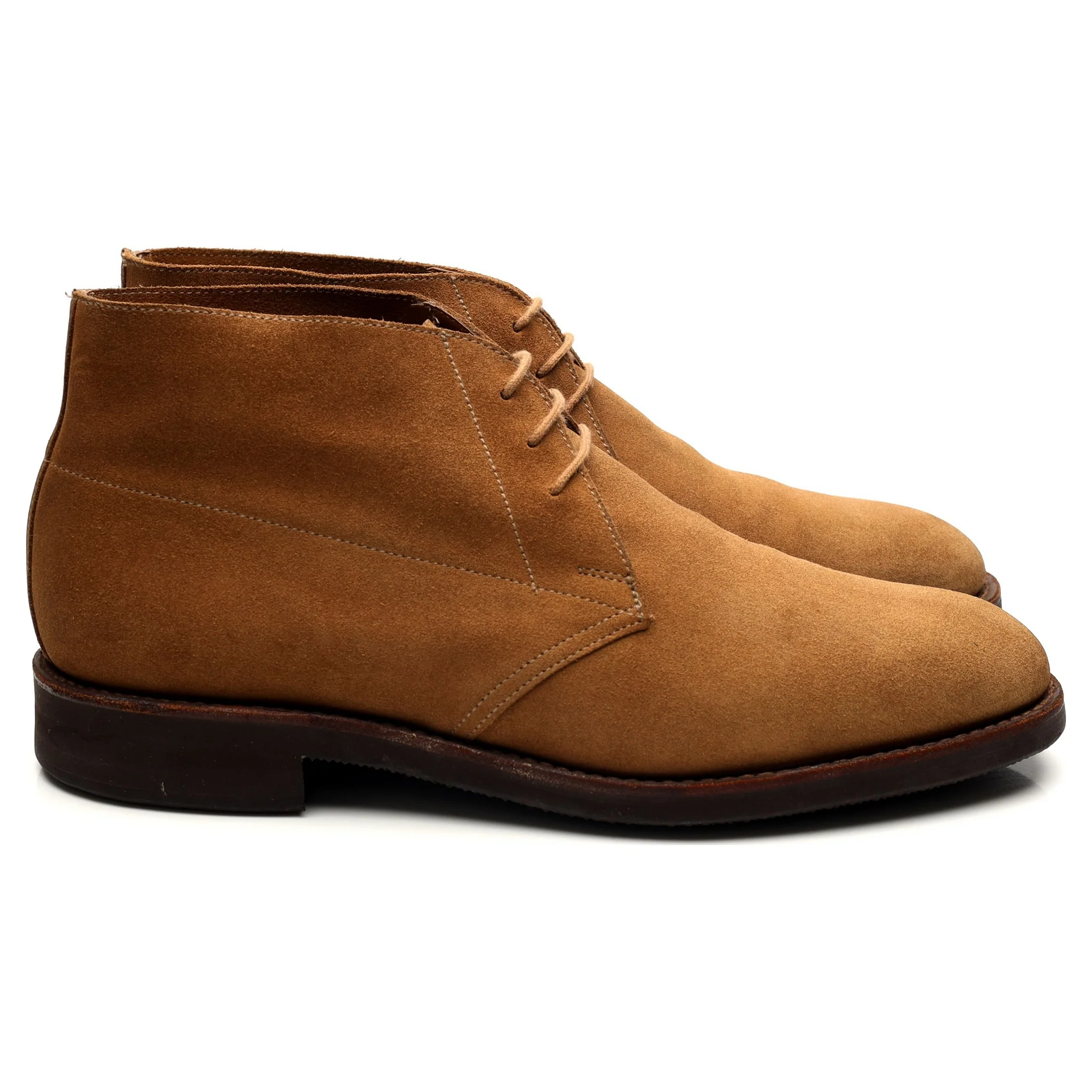 Shipton & Heneage 'Ranger' Sand Brown Suede Chukka Boots UK 8.5 E - Image 6
