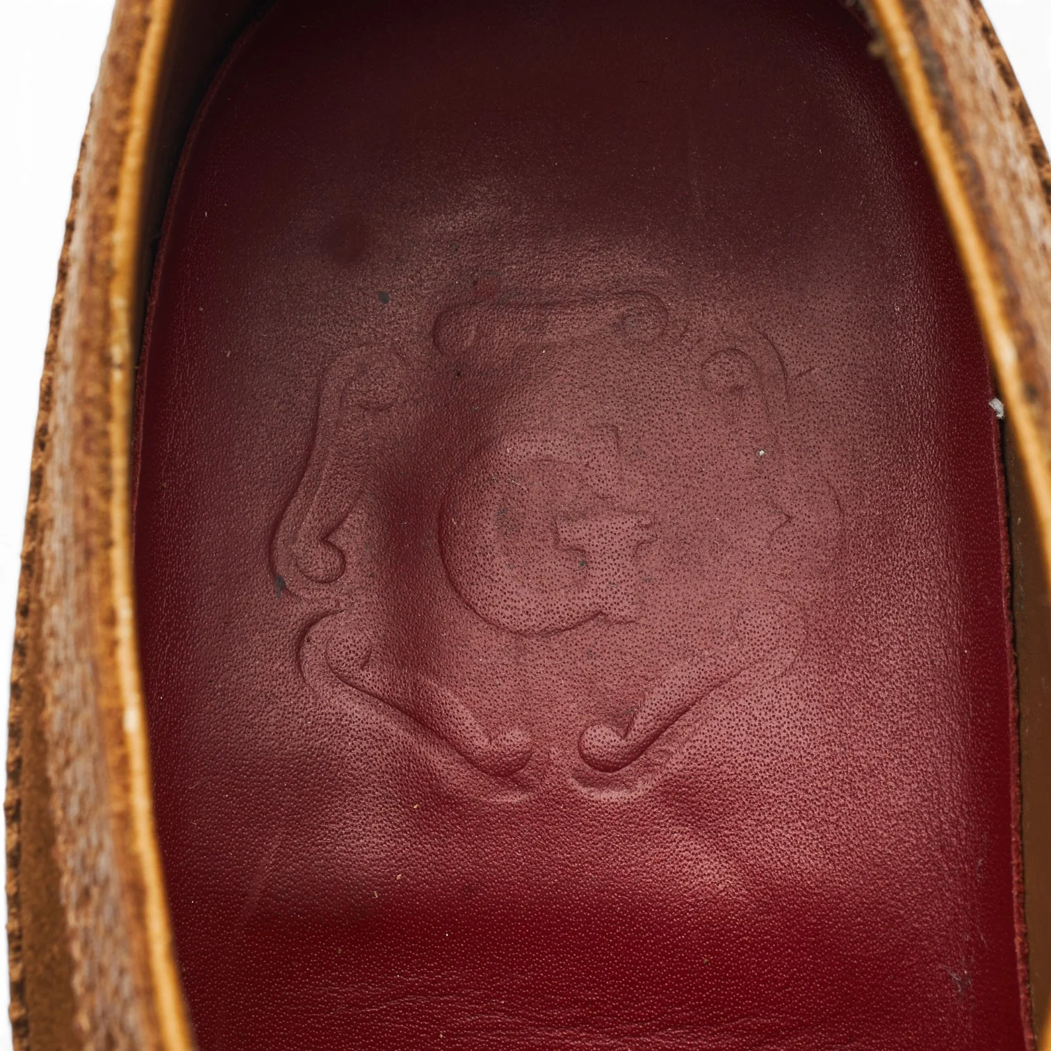 'Sid' Snuff Brown Suede Derby Brogues UK 8 G - Image 6