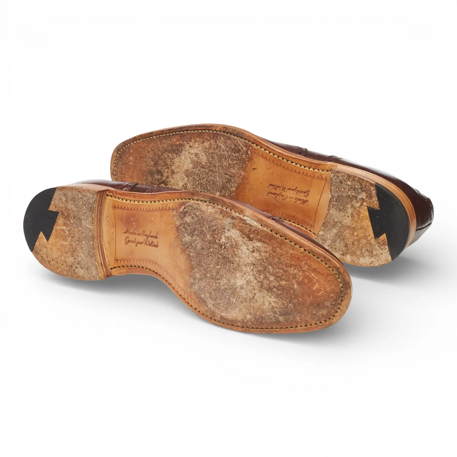 'Sidney' Brown Leather Oxford Brogues UK 7 G - Image 5