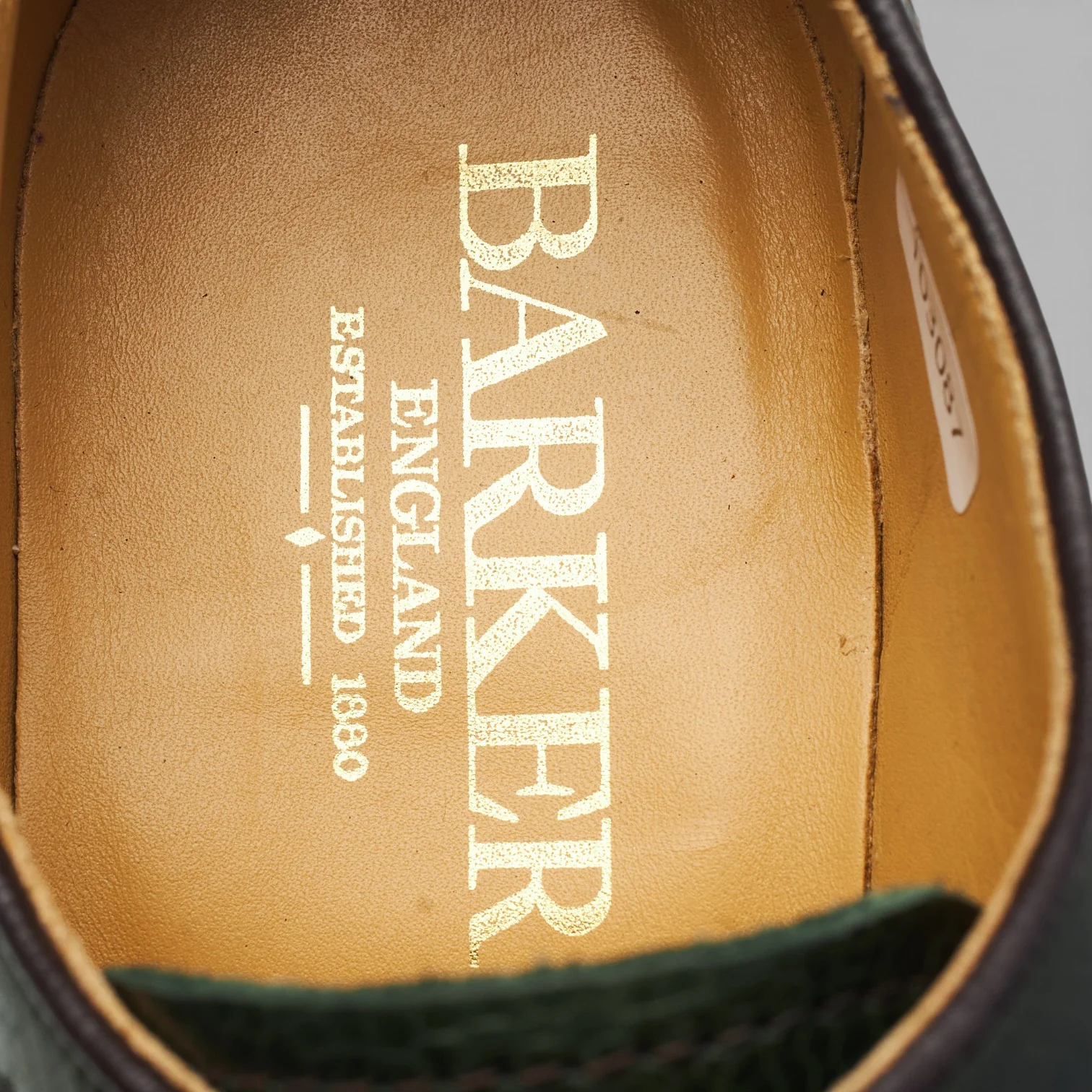 'Skye' Olive Green Grain Leather Debry UK 7.5 F - Image 6
