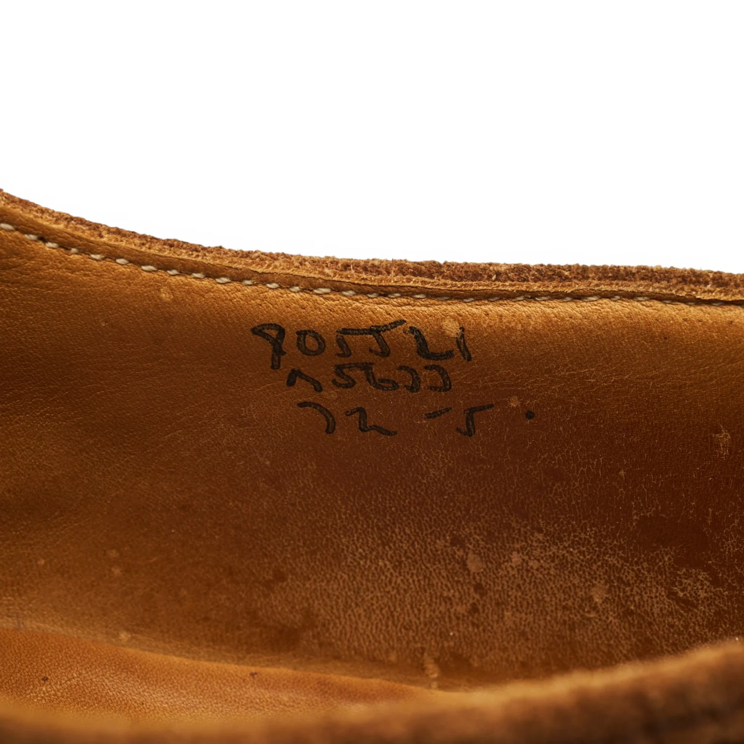 Snuff Brown Suede Derby Brogues UK 7.5 - Image 7