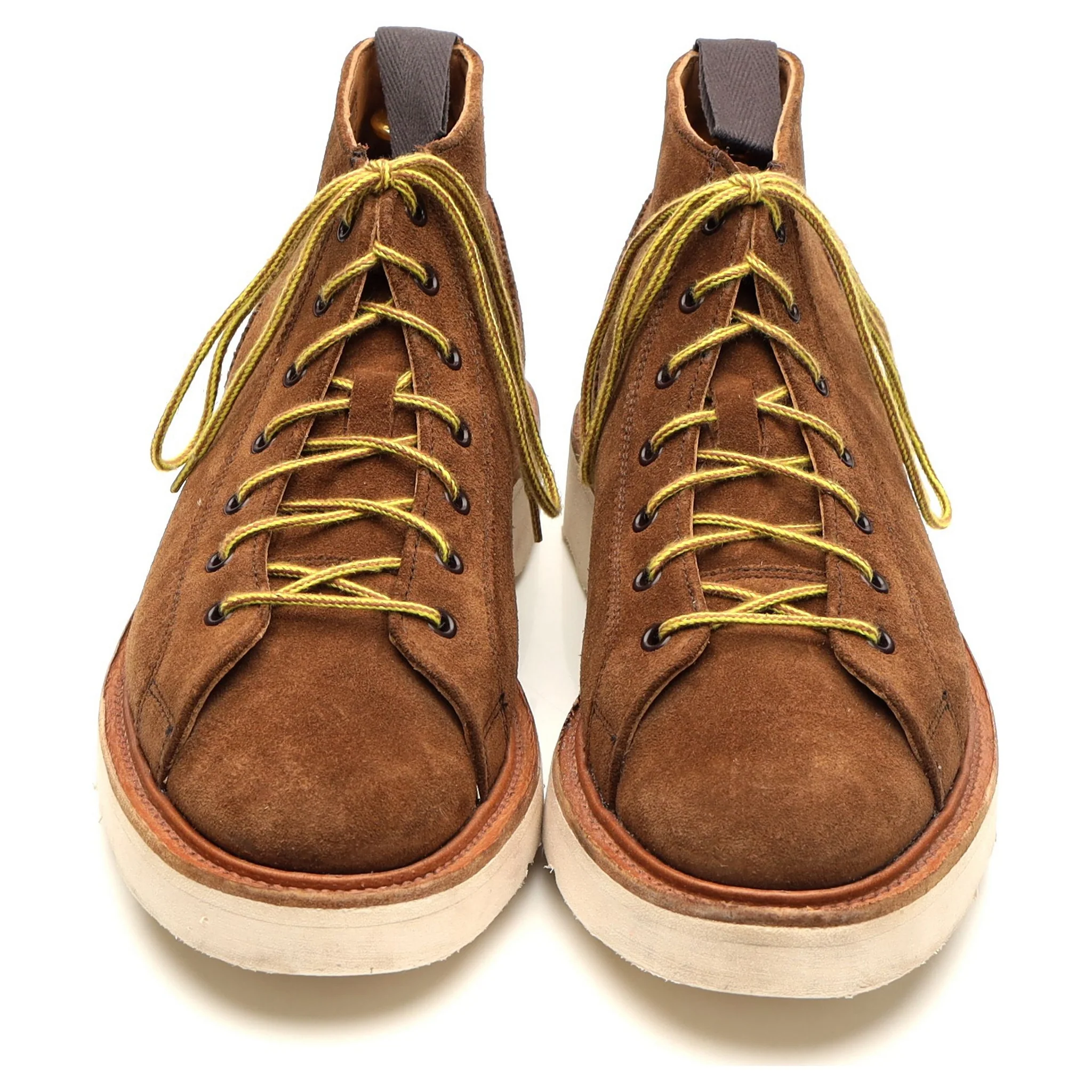 Snuff Brown Suede Monkey Boots UK 6.5 - Image 2