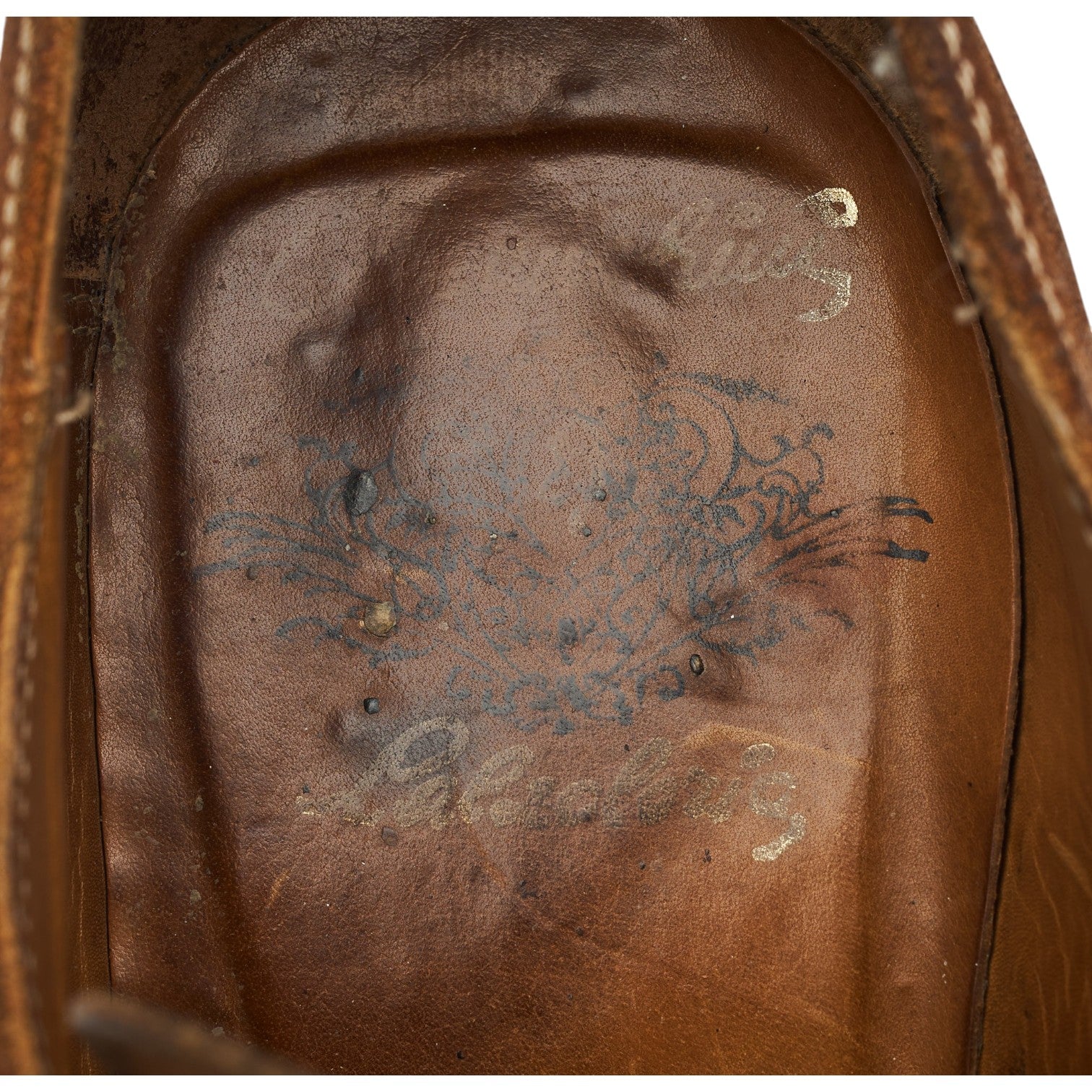 Snuff Brown Suede Split Toe Derby UK 9.5 US 10 - Image 6