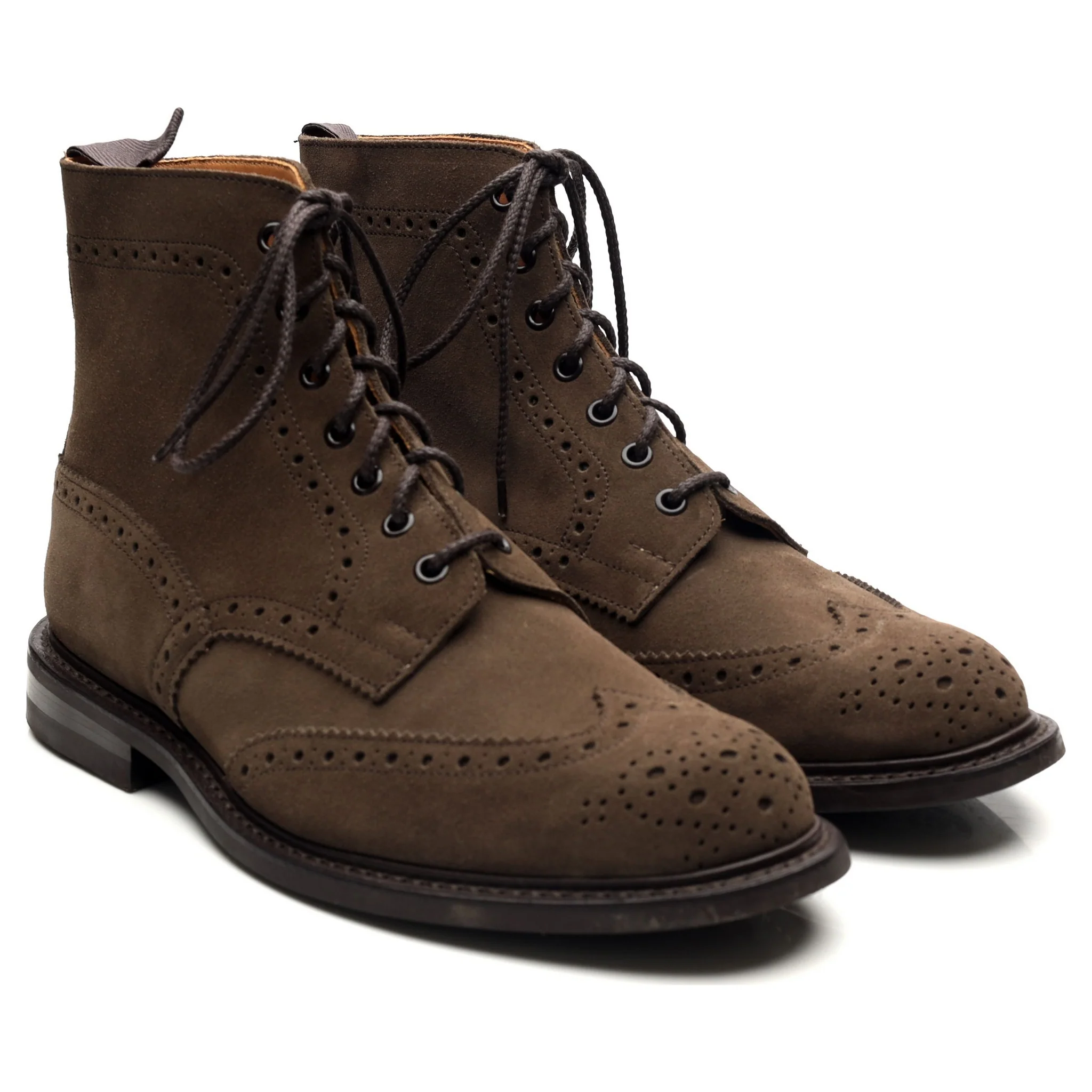 'Stow' Light Brown Suede Boots UK 9 - Image 7