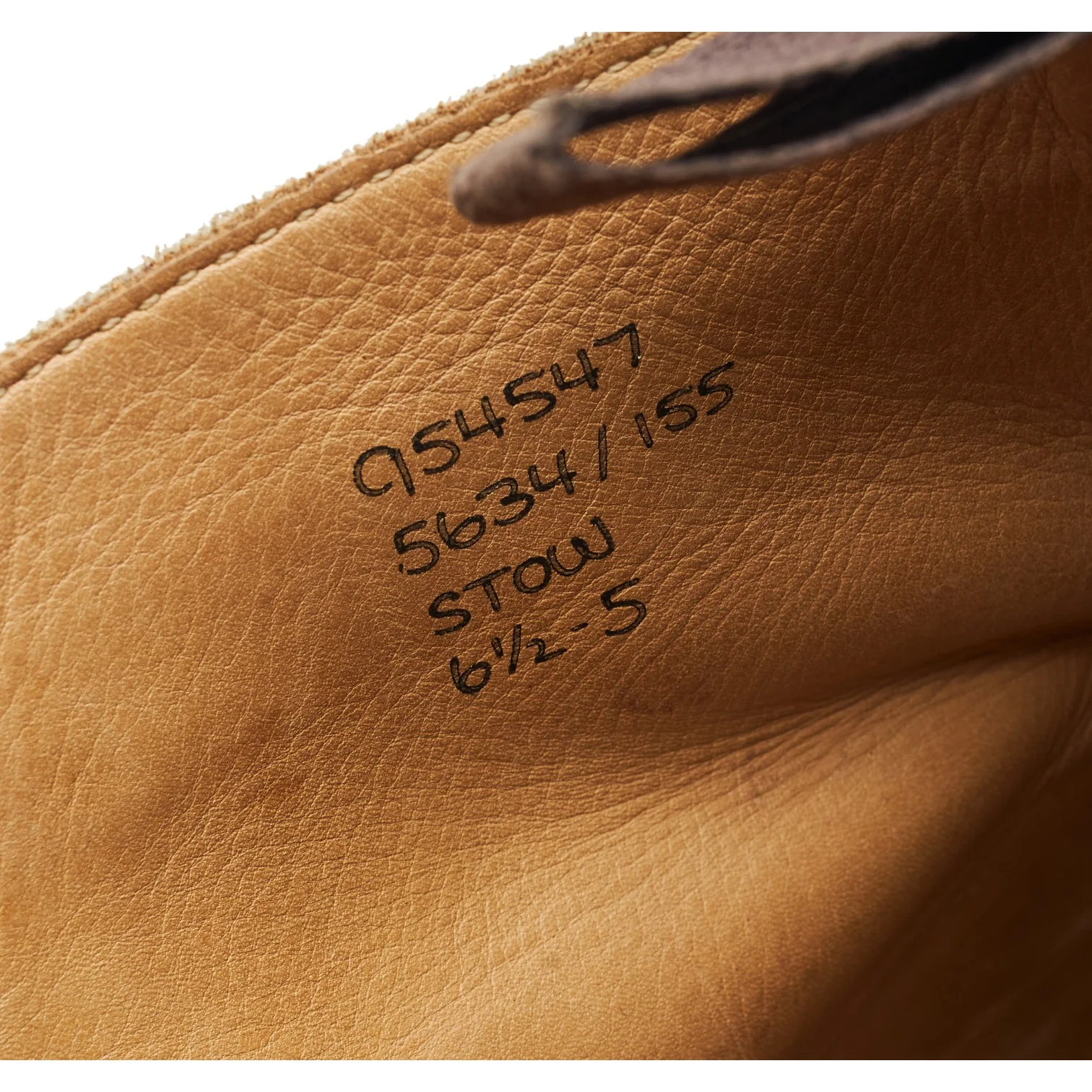 'Stow' Sand Suede Brogue Boots UK 6.5 - Image 7