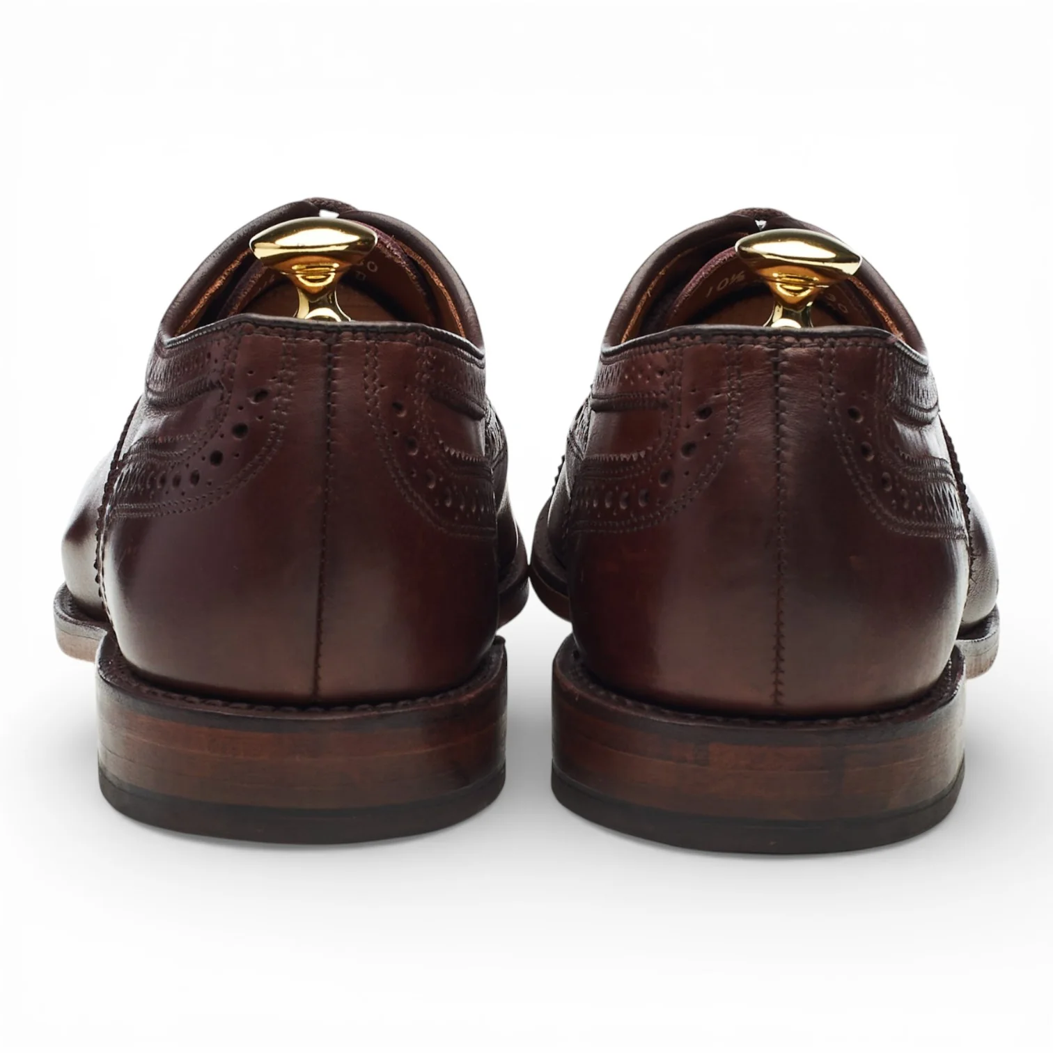 'Strand' Dark Brown Leather Oxford Brogues UK 9.5 US 10.5 D - Image 4