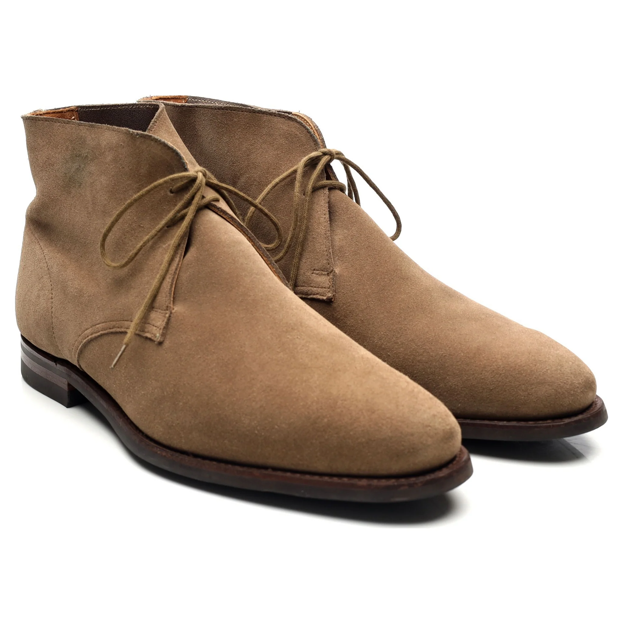 'Sulgrave' Stone Suede Chukka Boots UK 8.5 E - Image 7