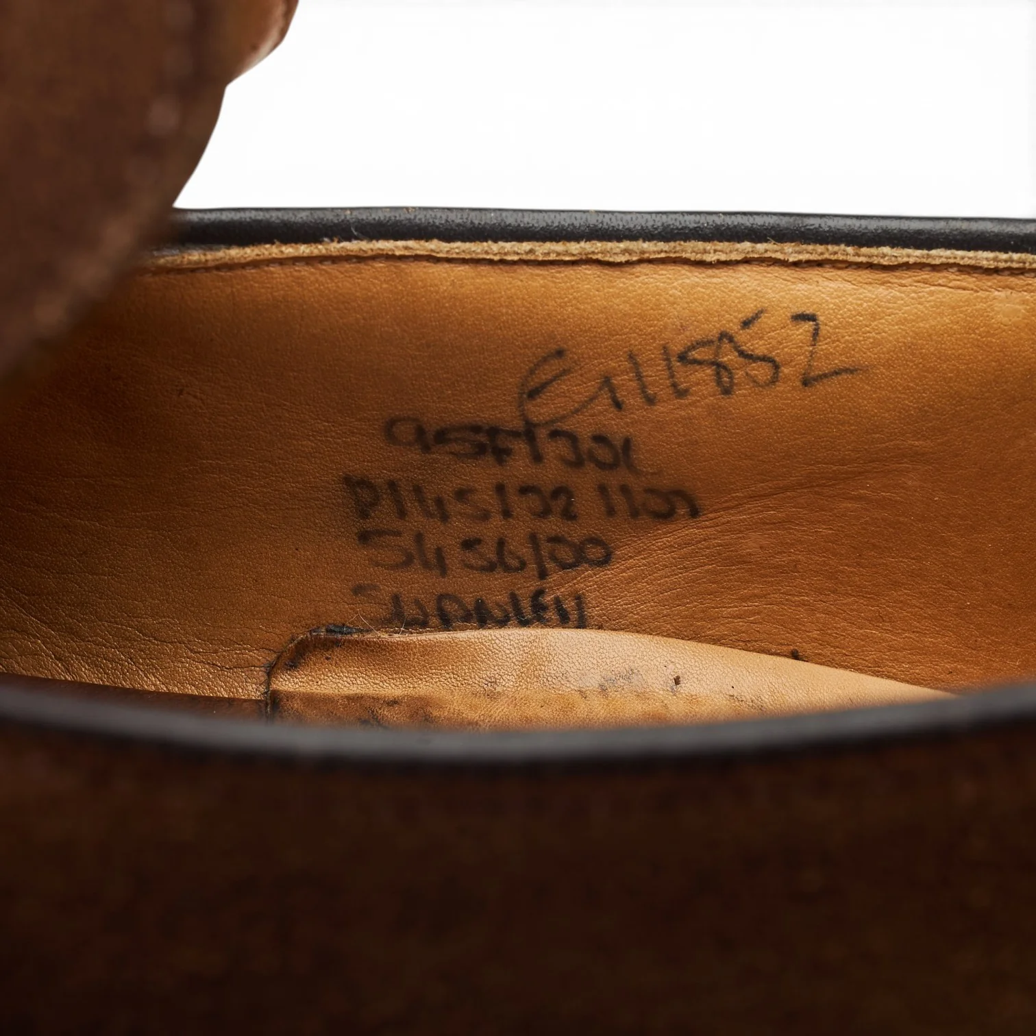 'Swanley' Brown Suede Split Toe Loafers UK 9.5 F - Image 7