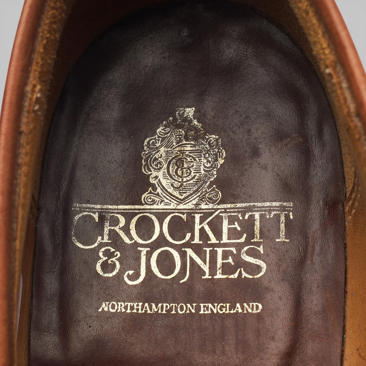 Tan Brown Leather Loafers UK 9.5 US 10 D - Image 7