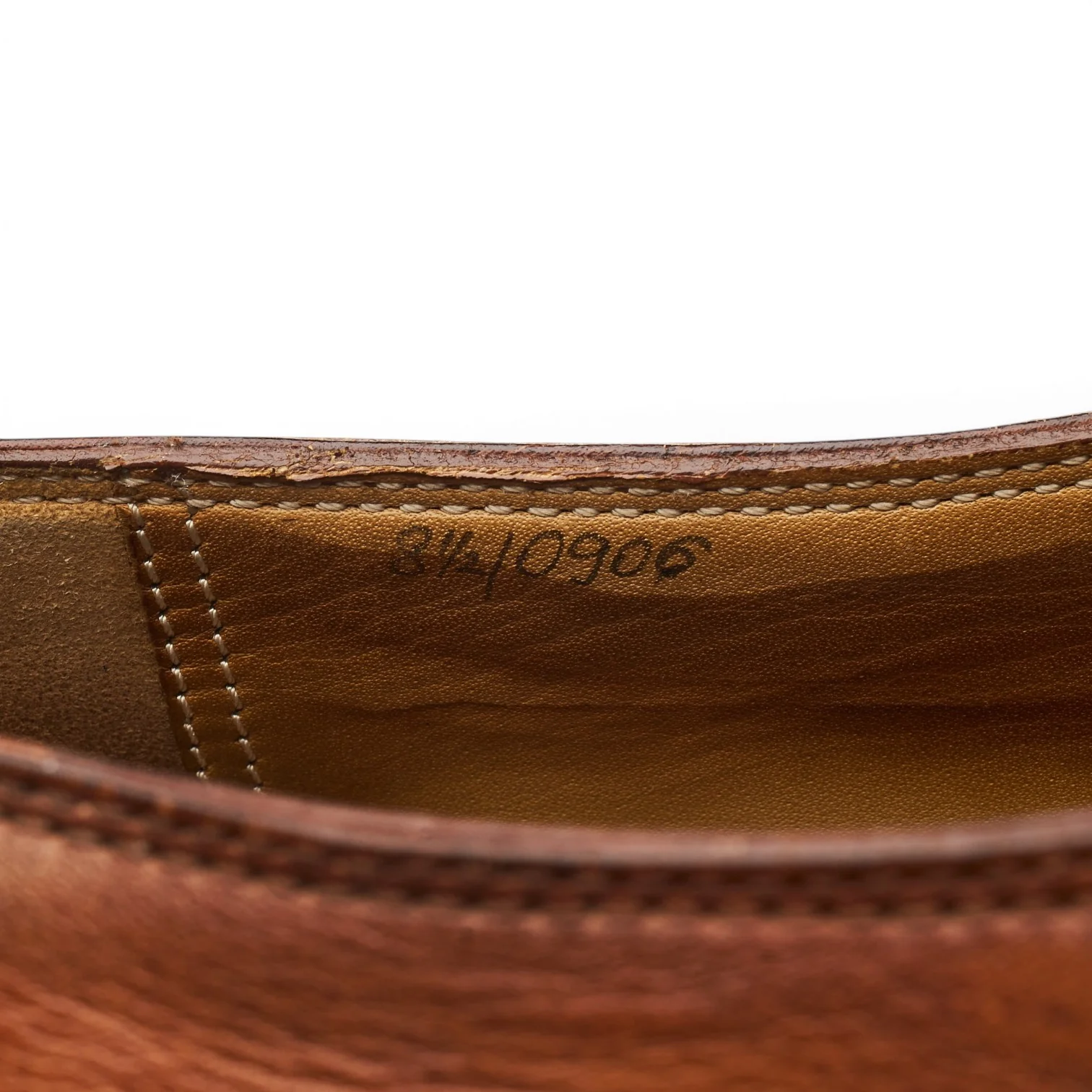 Tan Brown Leather Monk Strap UK 8.5 - Image 8
