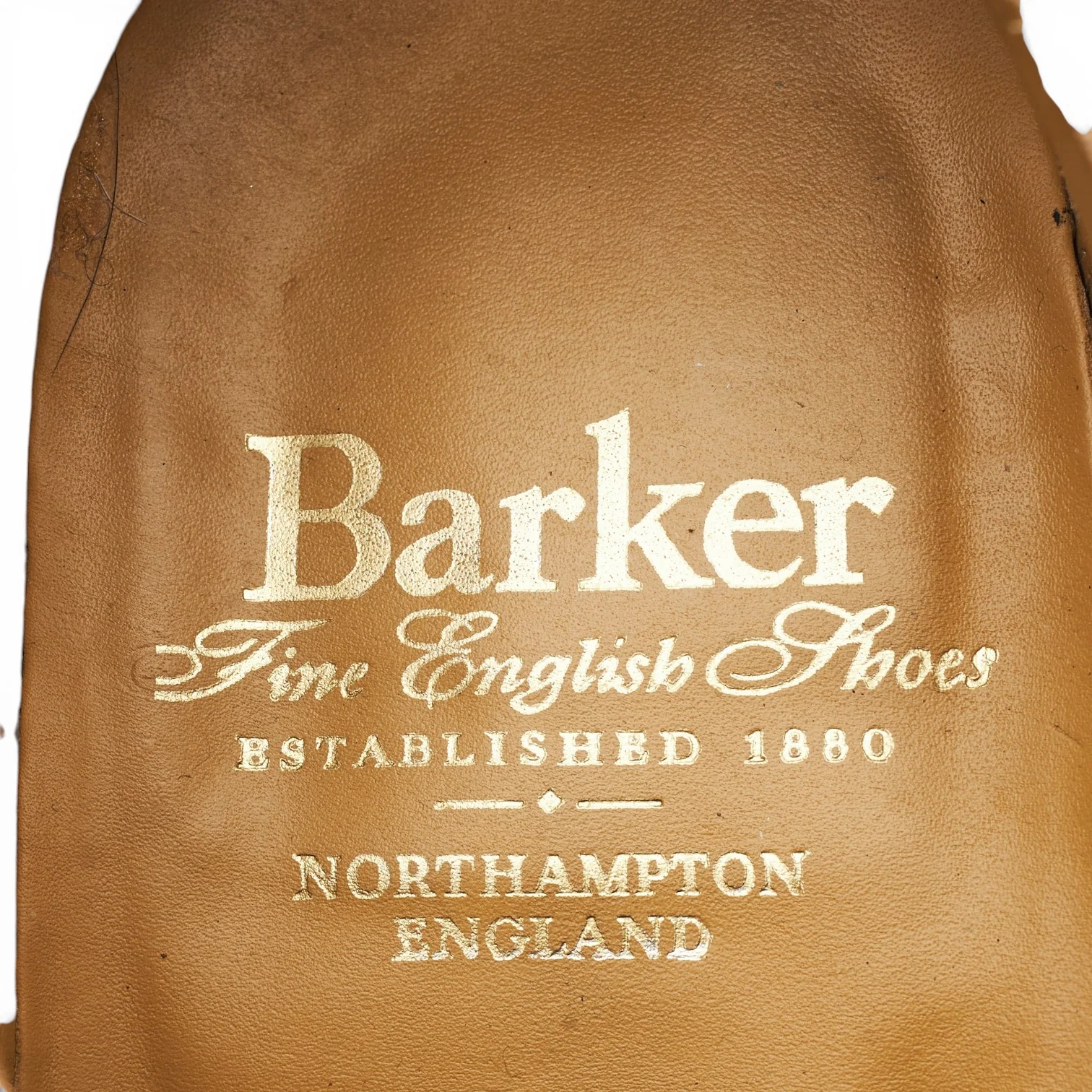 Tan Brown Leather Oxford UK 8 G - Image 6