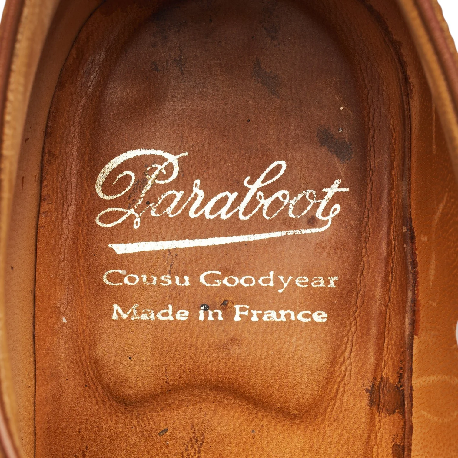 Tan Brown Leather Plain Toe Derby UK 9.5 - Image 7