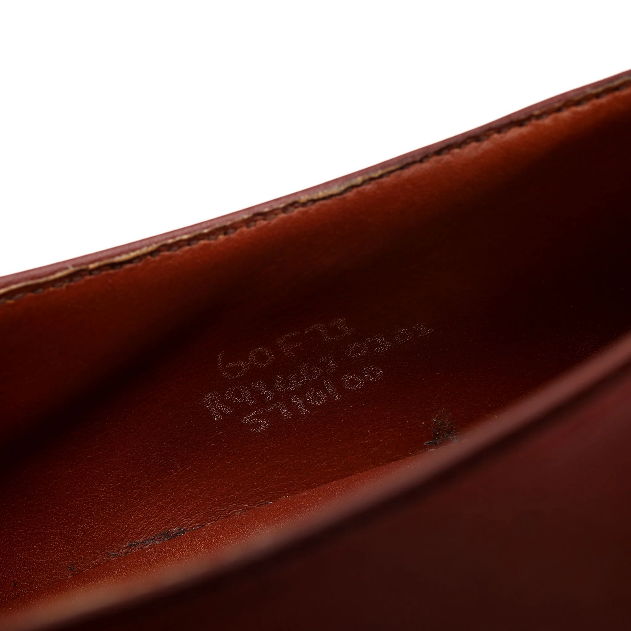 'Presley' Tan Brown Leather Single Monk Strap UK 6 F - Image 7