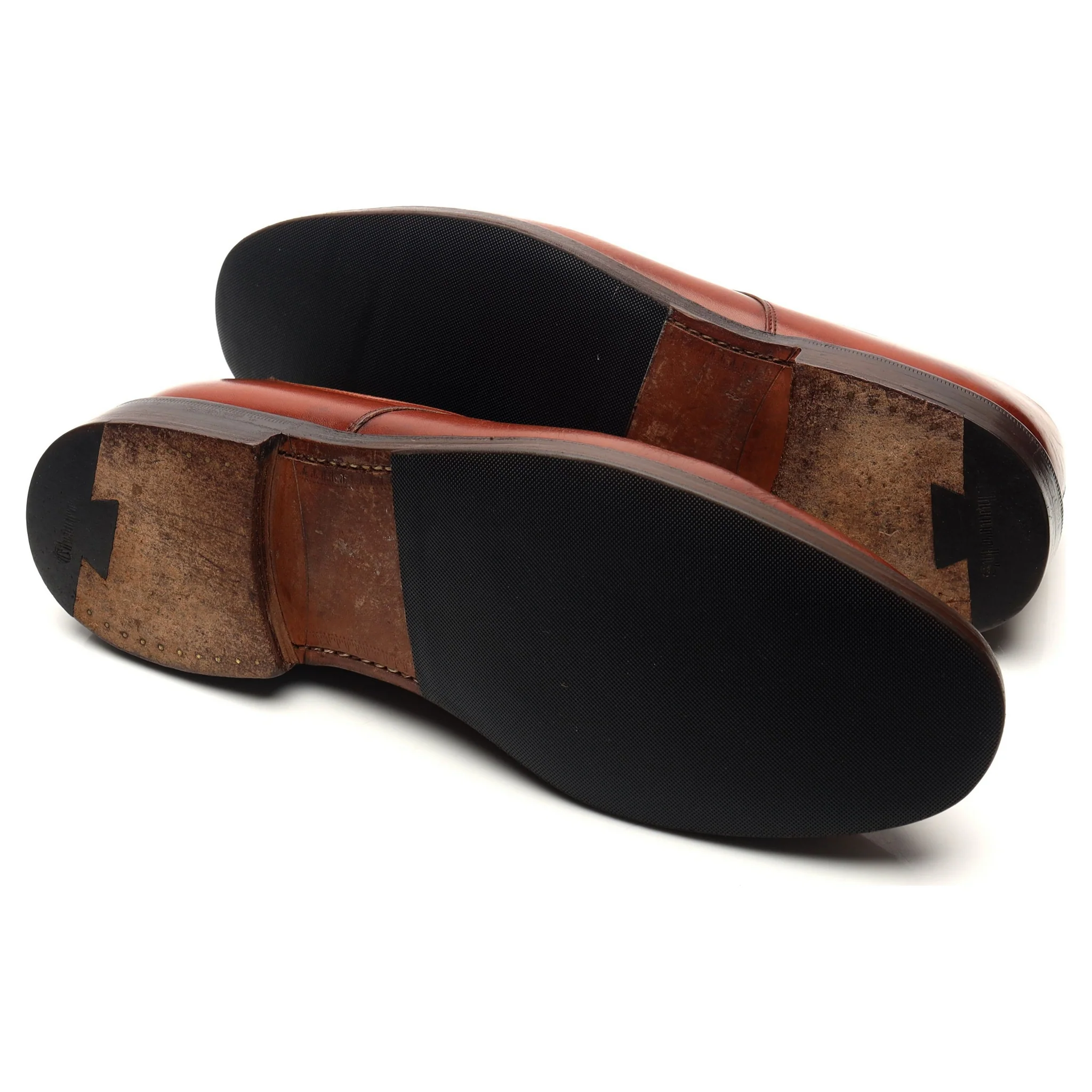 'Dartmoor' Tan Brown Leather Split Toe Derby UK 10 G - Image 5
