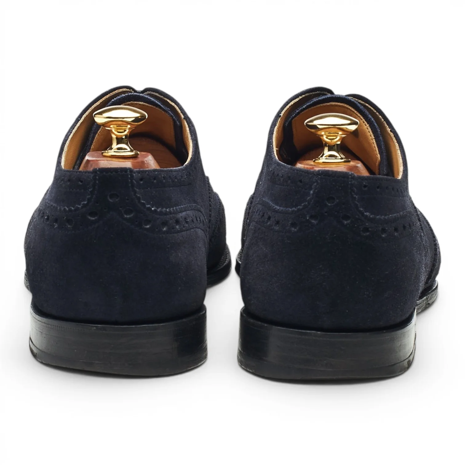 'Tarvin' Navy Blue Suede Oxford Brogues UK 9.5 G - Image 4
