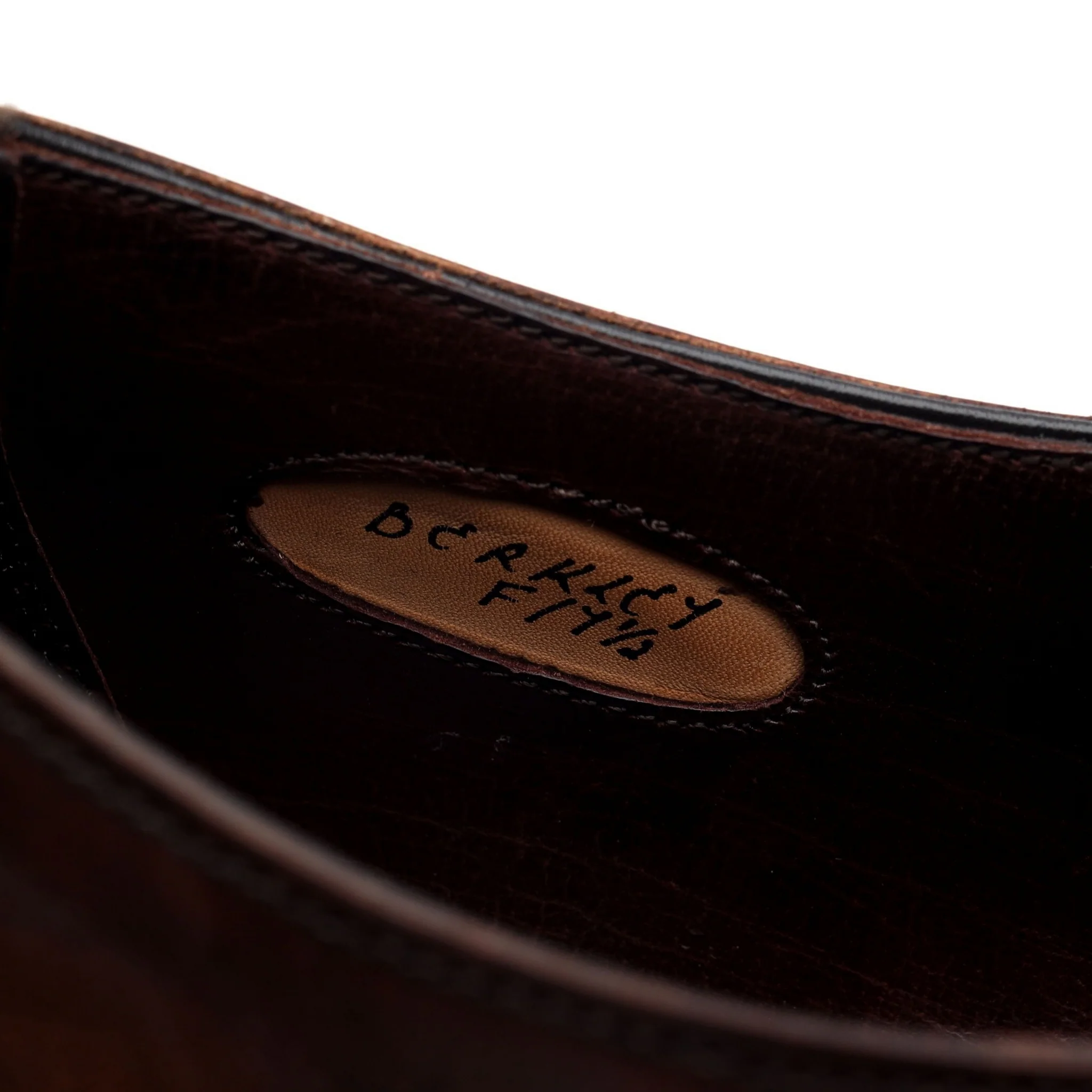 The Cobbler 'Berkley' Brown Museum Leather Derby UK 7.5 F - Image 7