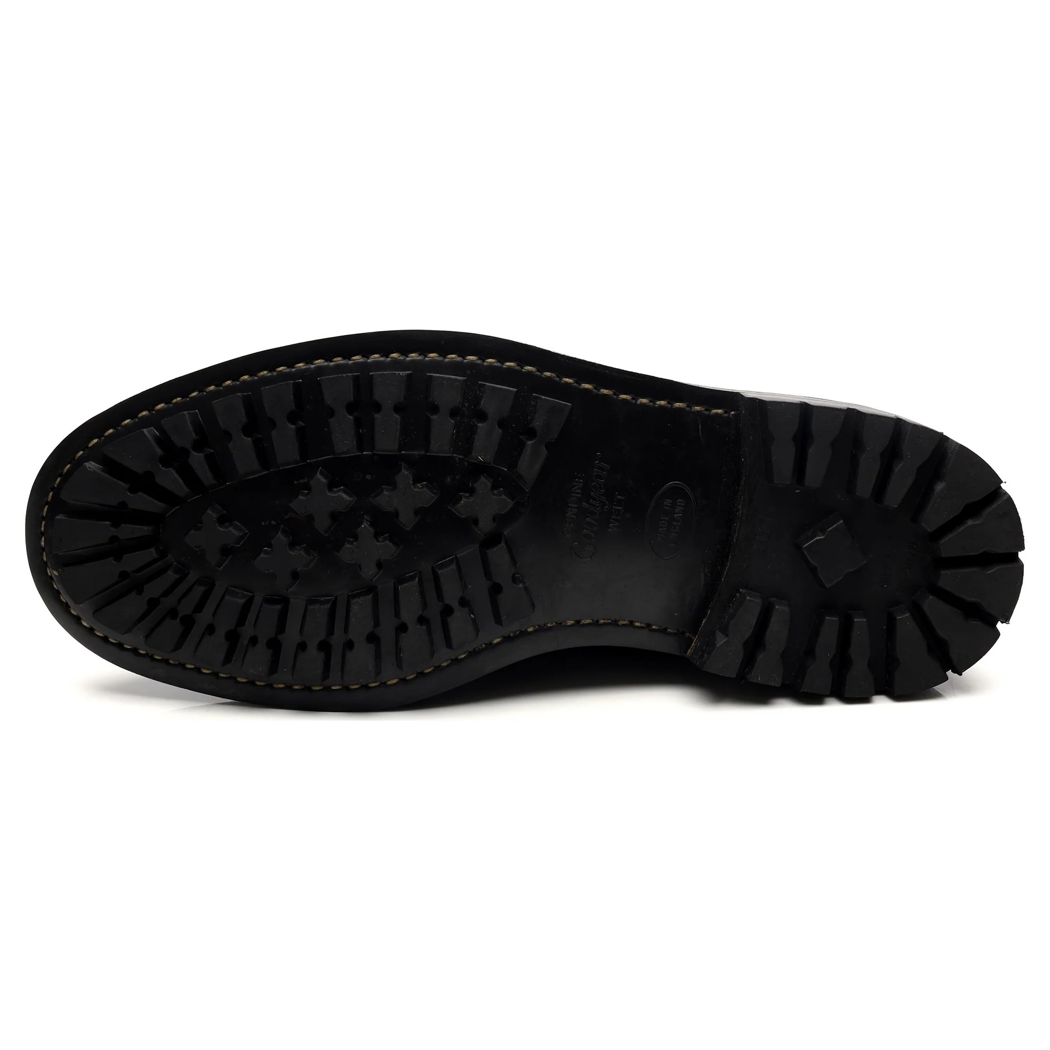'Matlock' Black Leather Derby UK 10.5 - Image 10