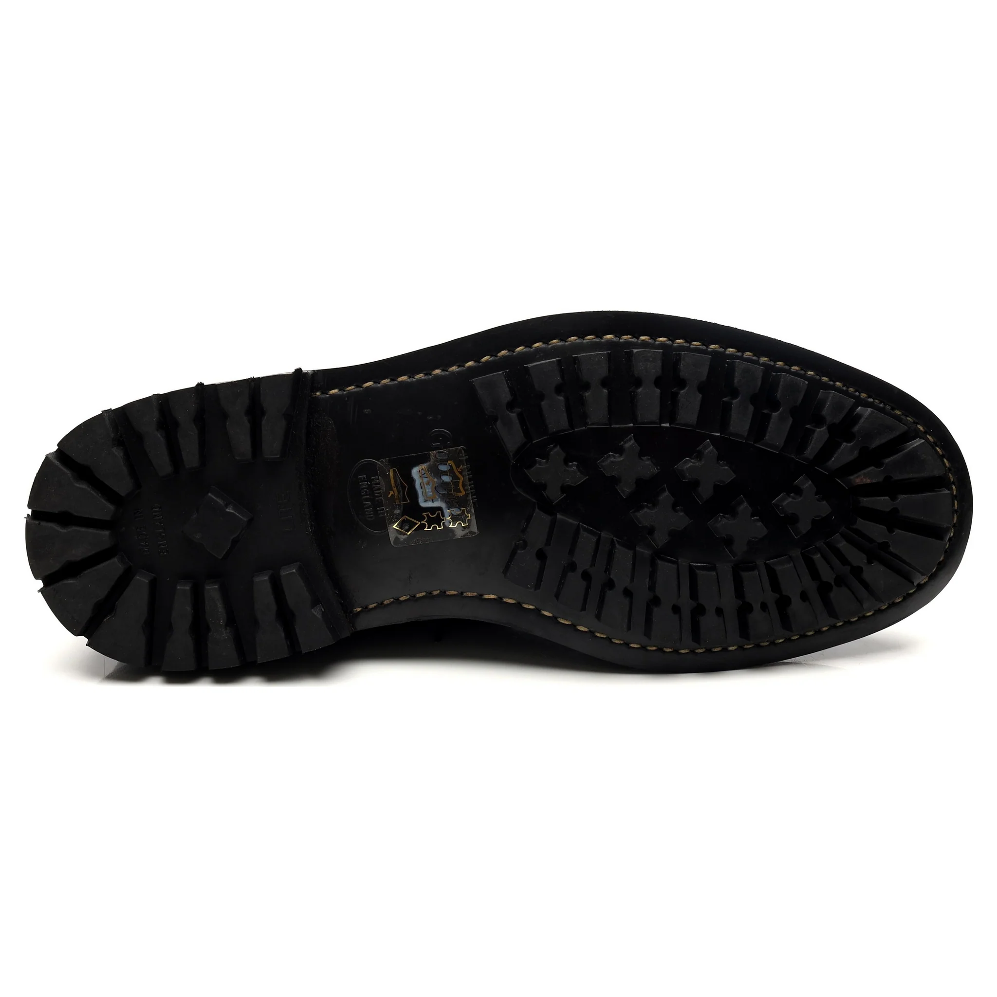 'Matlock' Black Leather Derby UK 10.5 - Image 11