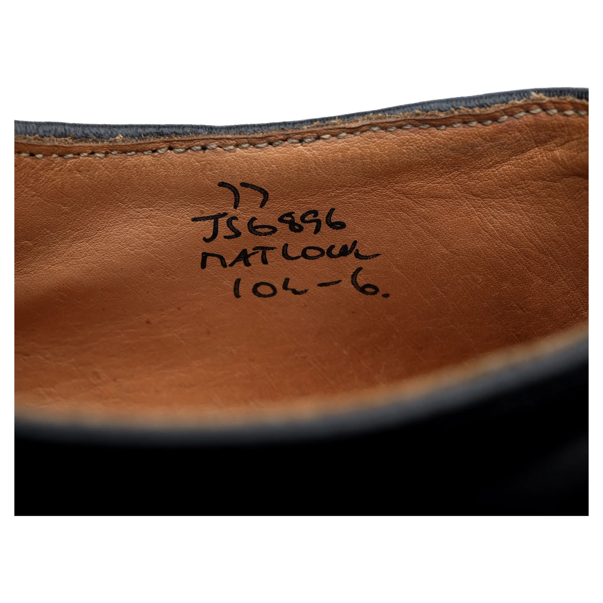 'Matlock' Black Leather Derby UK 10.5 - Image 13