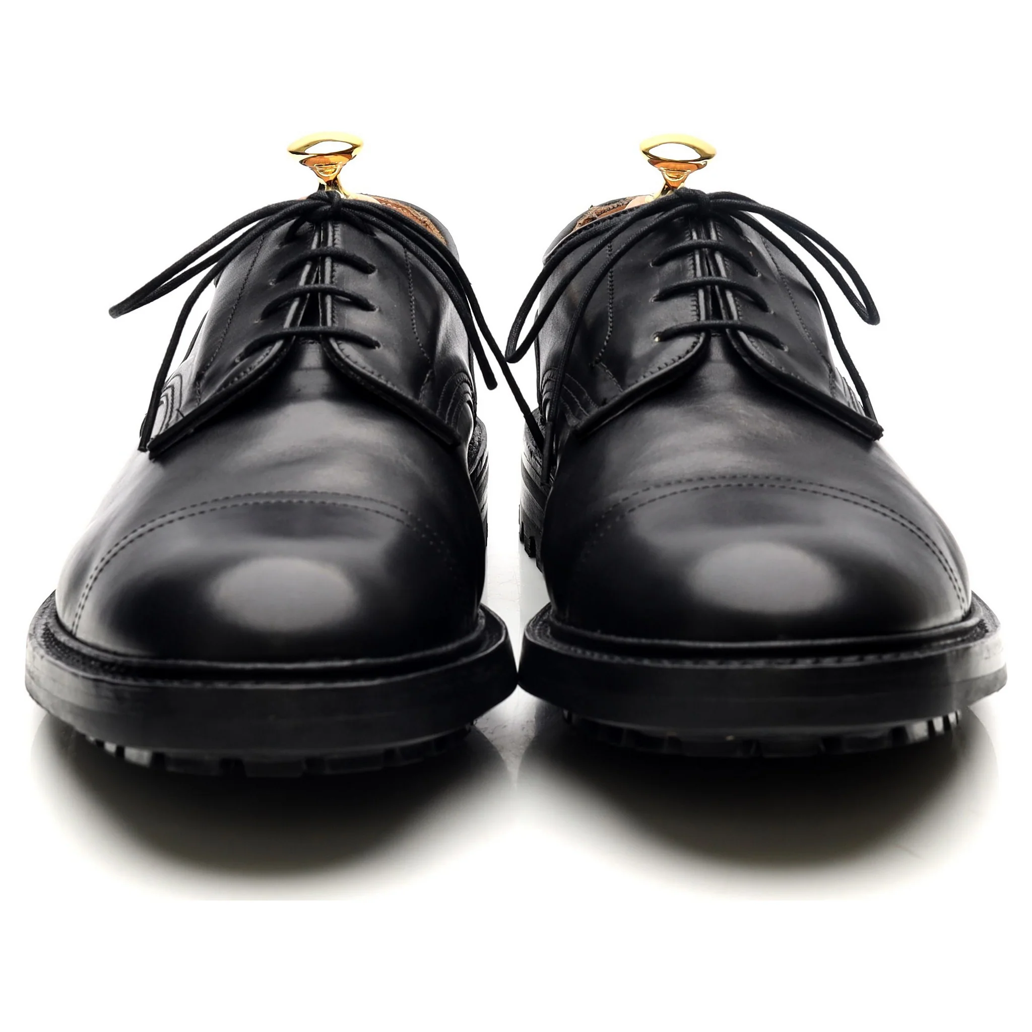 'Matlock' Black Leather Derby UK 10.5 - Image 8