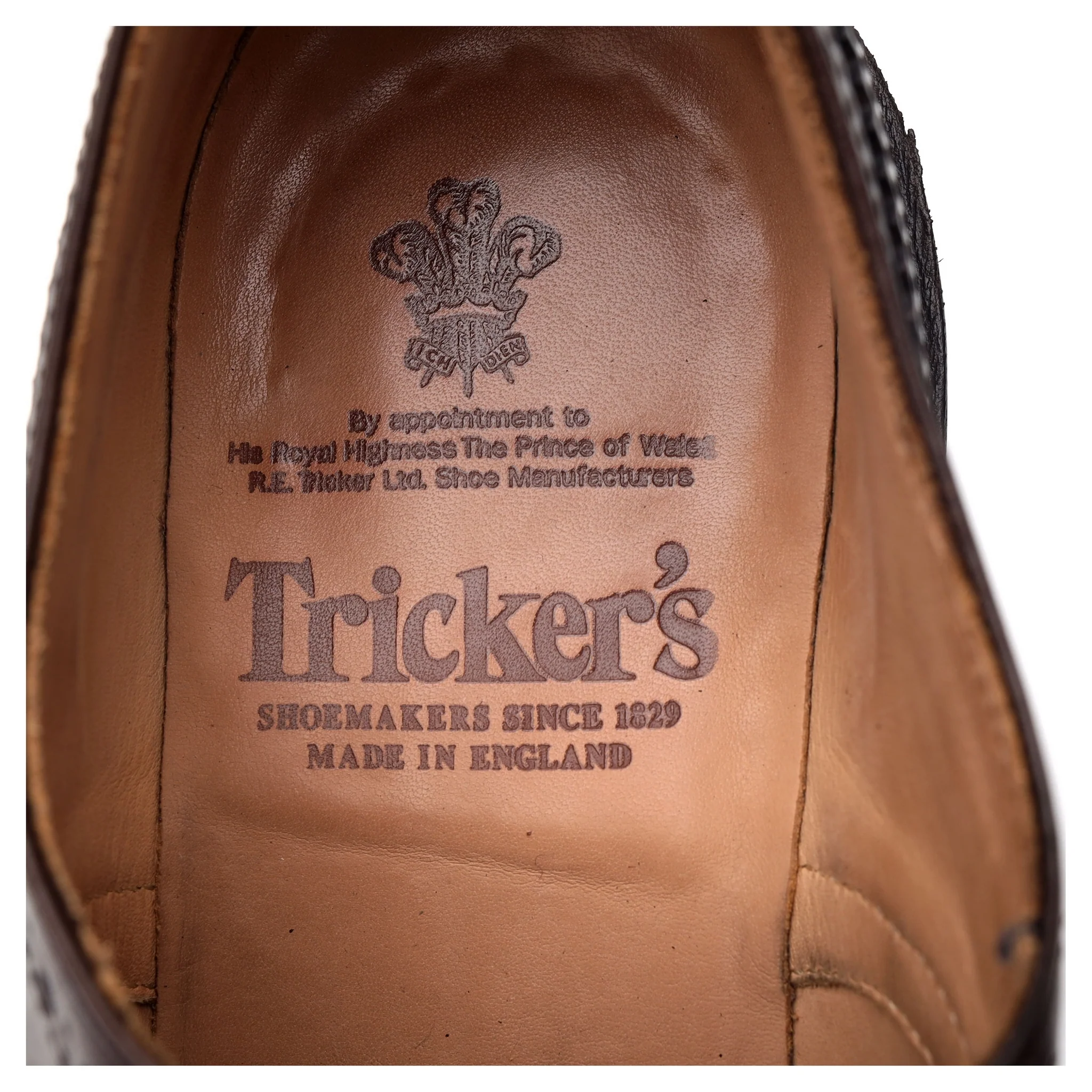 'Bourton' Dark Brown Leather Derby Brogues UK 8 - Image 12