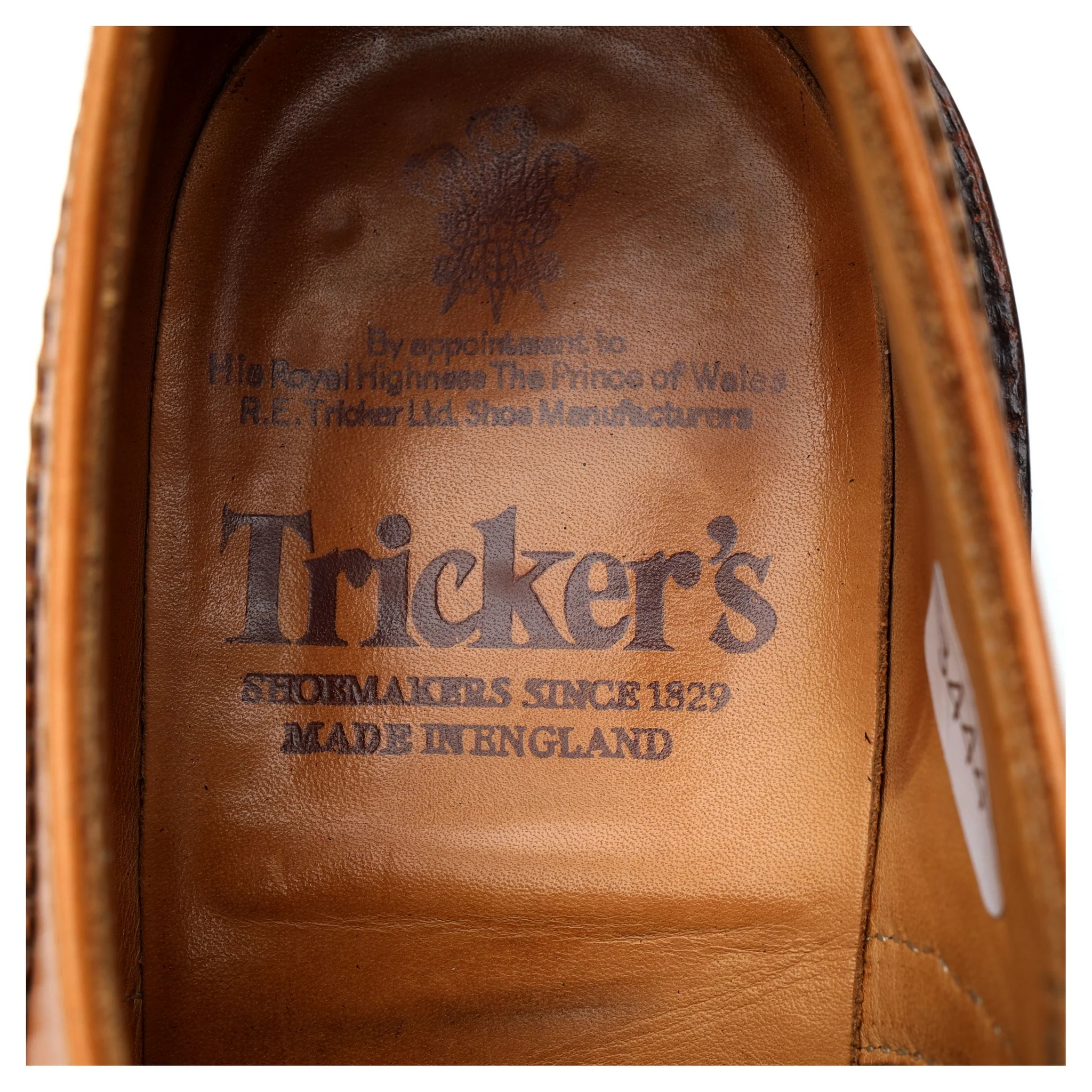 'Bourton' Tan Brown Leather Country Derby Brogues UK 7 - Image 12