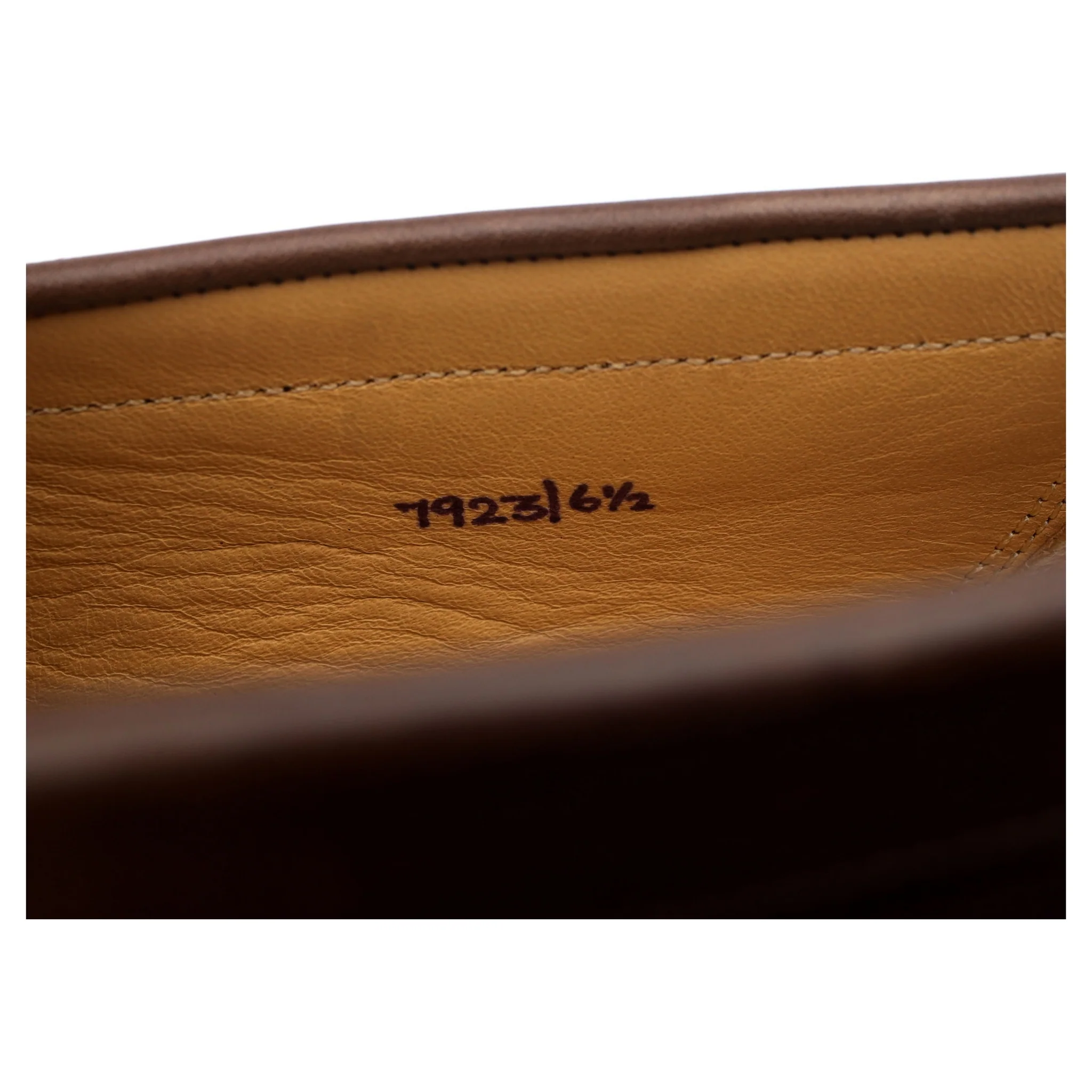 'Harvard' Dark Brown Leather Loafers UK 6.5 - Image 13