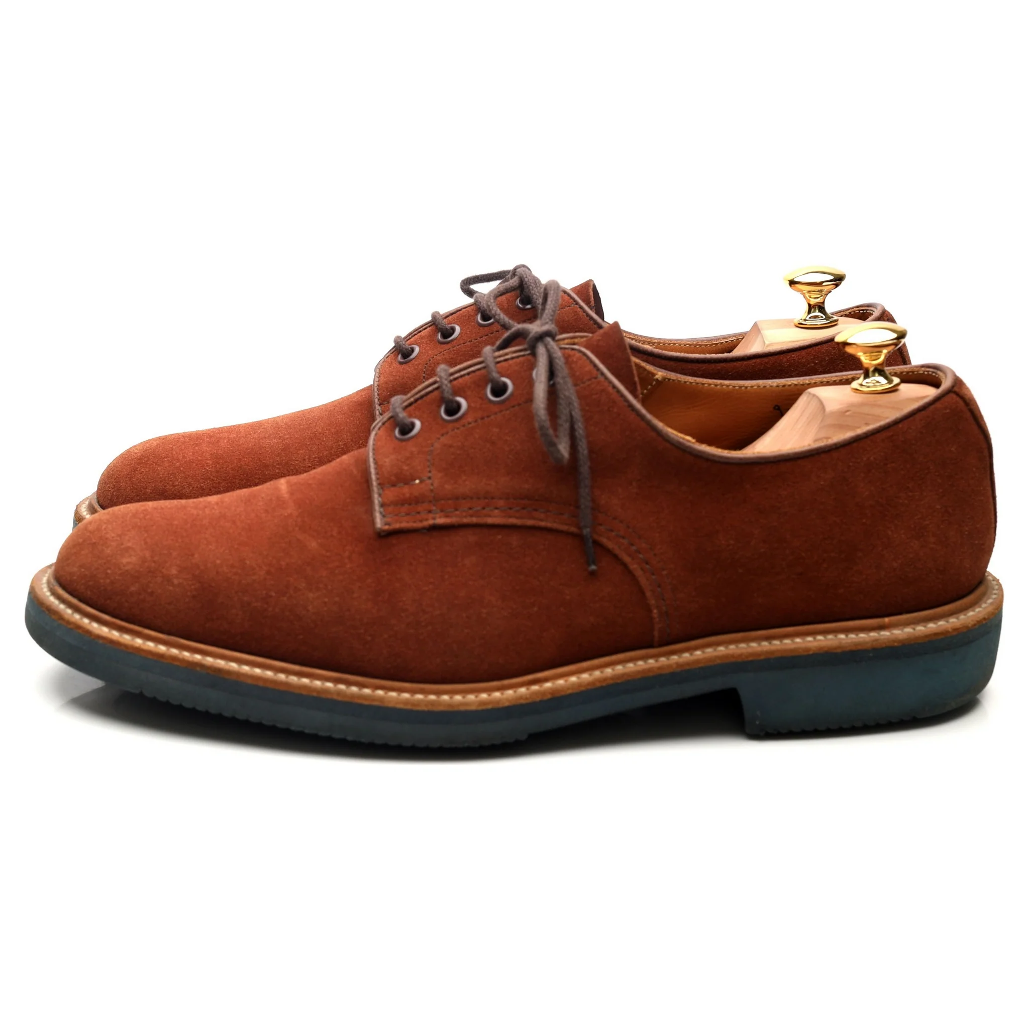 'Daniel' Tan Brown Suede Derby UK 11 - Image 2