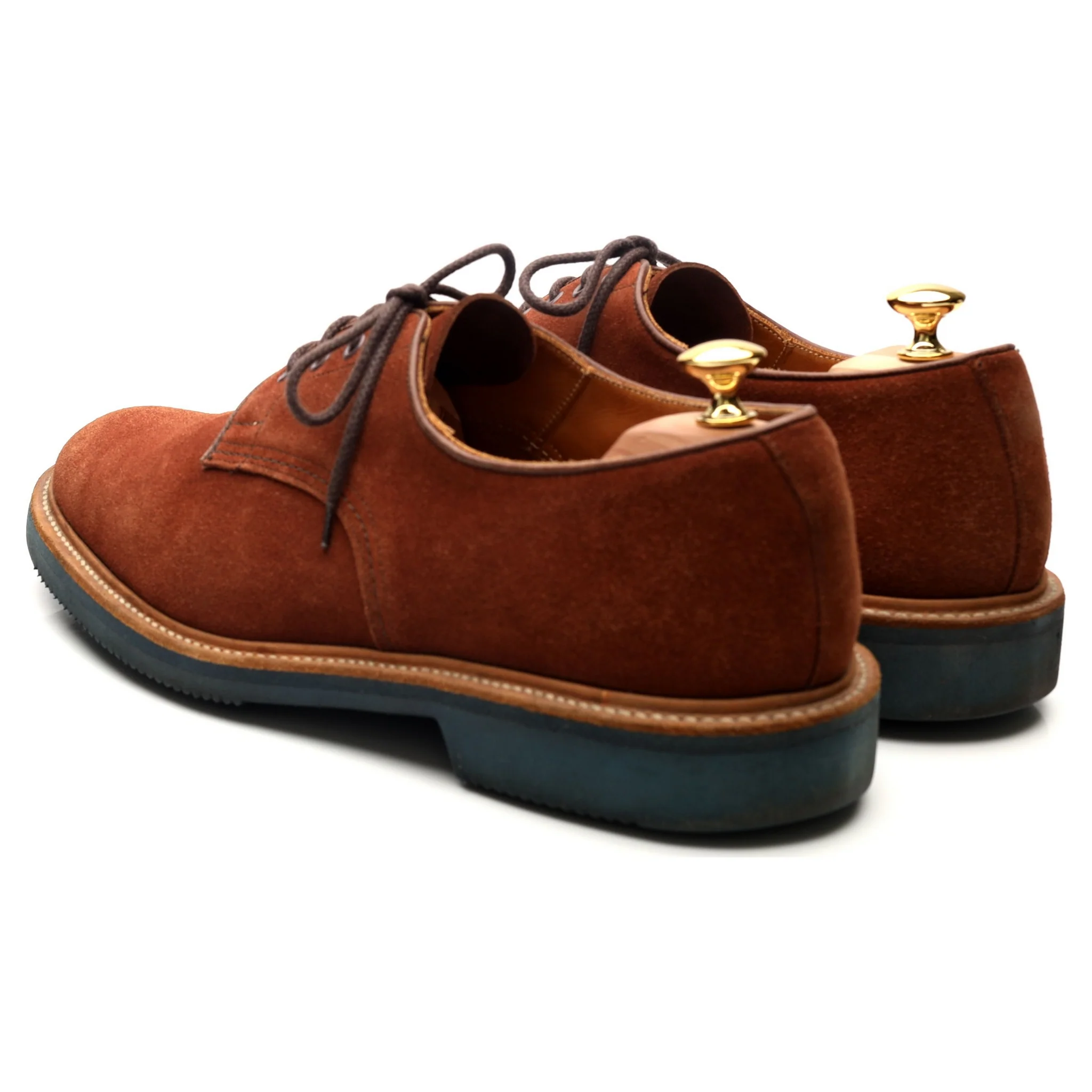 'Daniel' Tan Brown Suede Derby UK 11 - Image 3