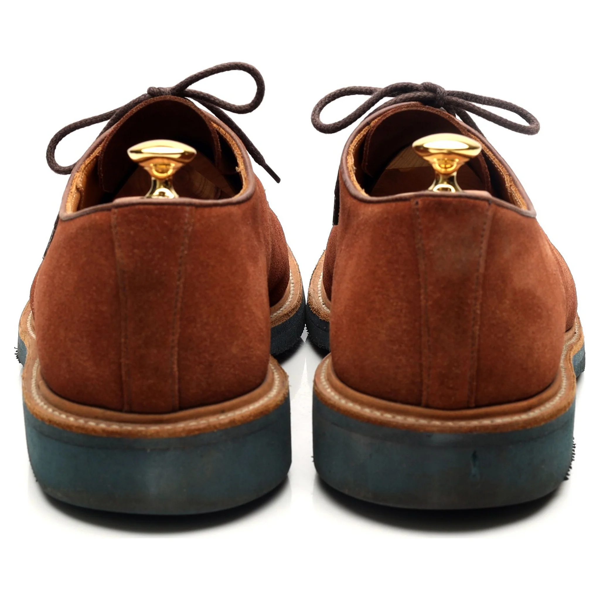 'Daniel' Tan Brown Suede Derby UK 11 - Image 4