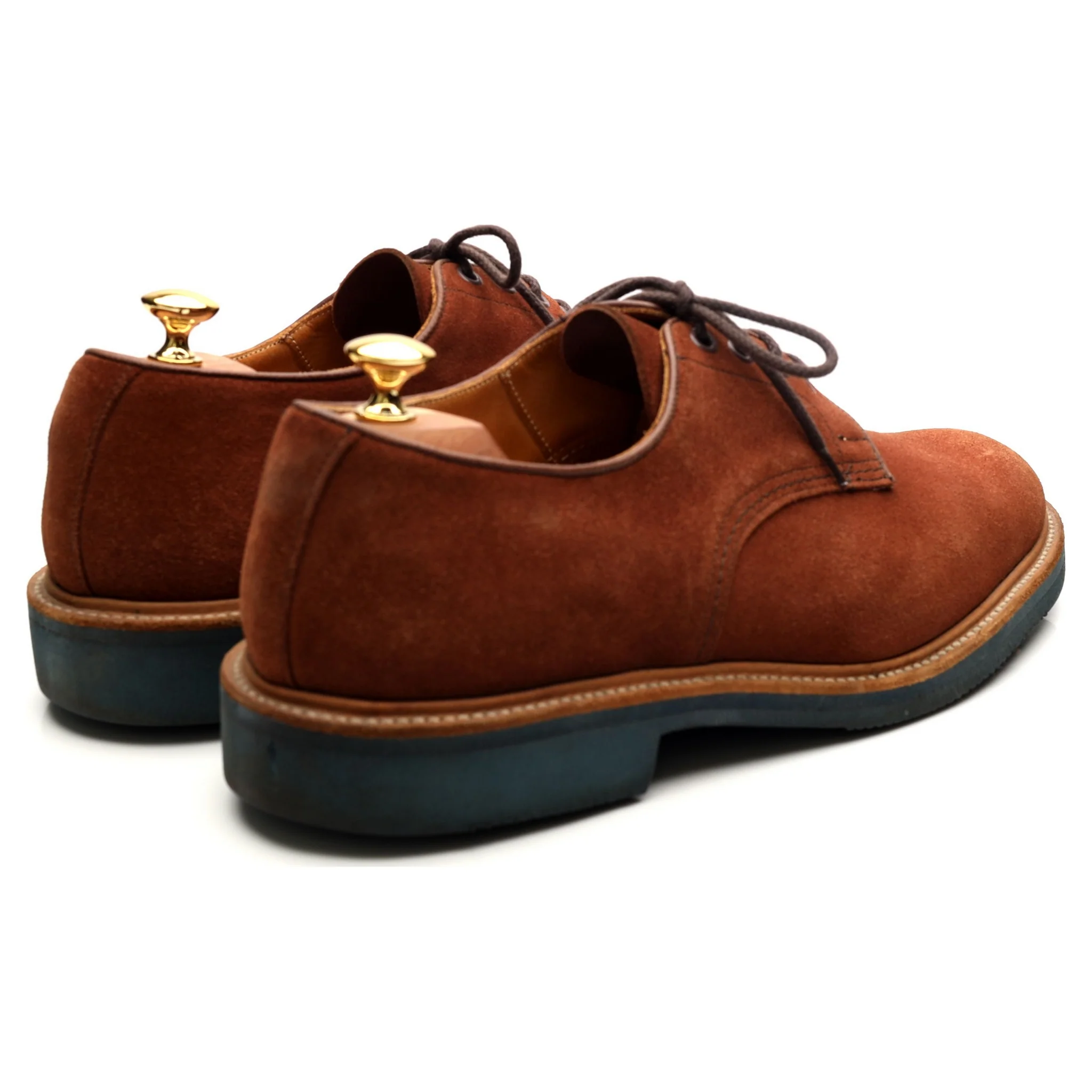 'Daniel' Tan Brown Suede Derby UK 11 - Image 5