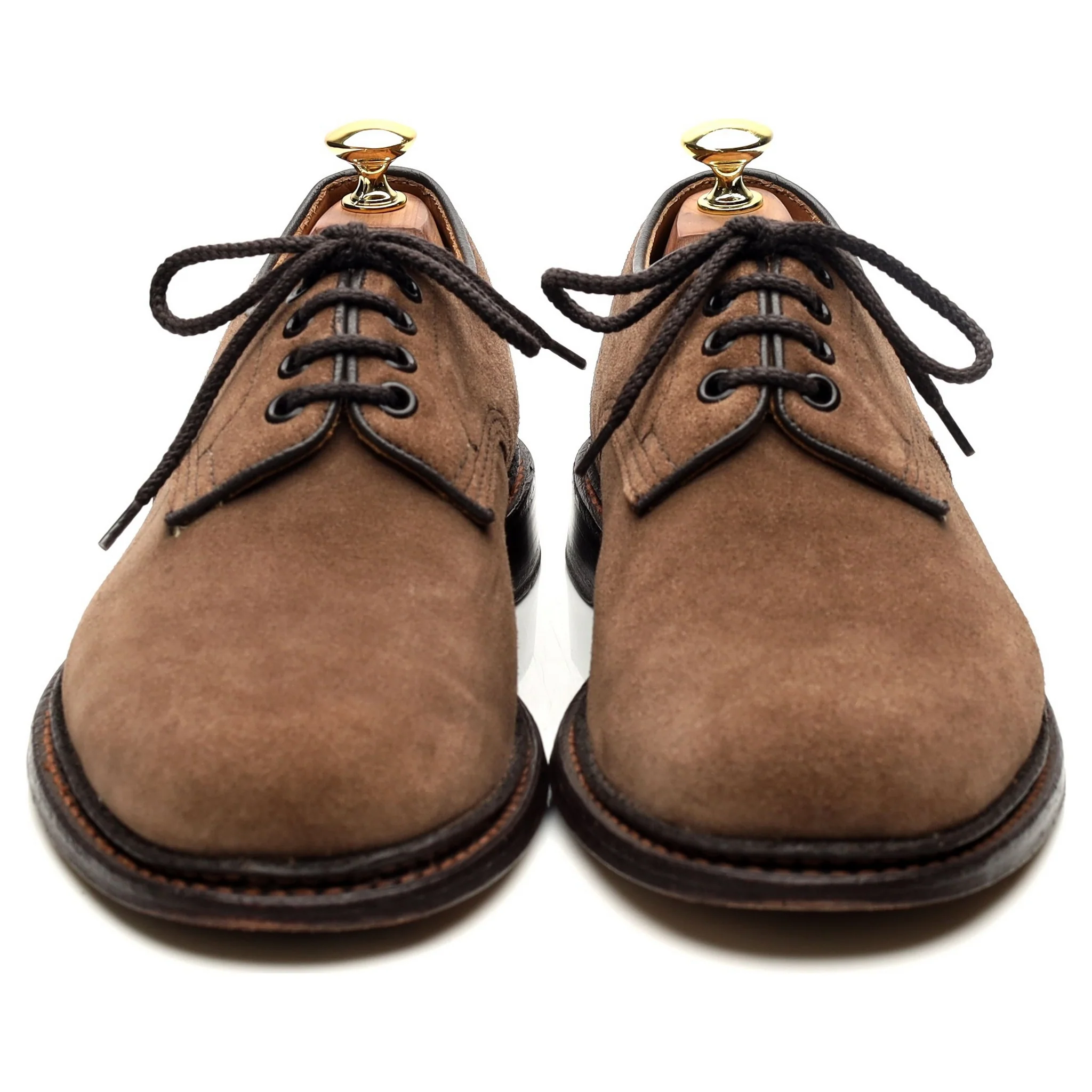 'Daniel' Light Brown Suede Derby UK 8 - Image 8