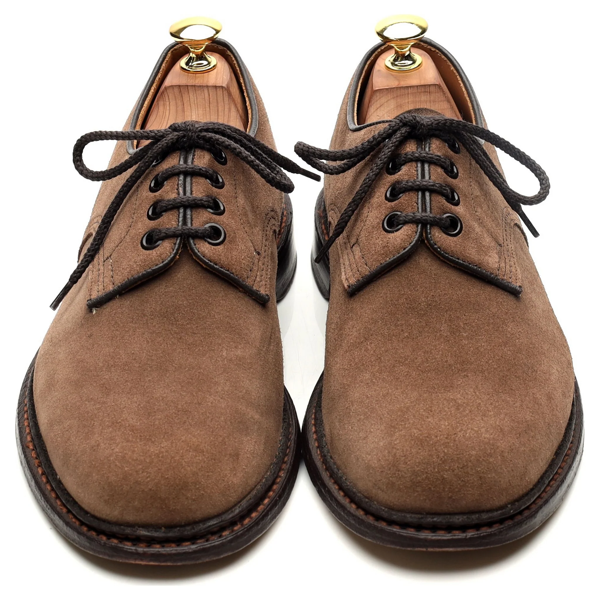 'Daniel' Light Brown Suede Derby UK 8 - Image 9