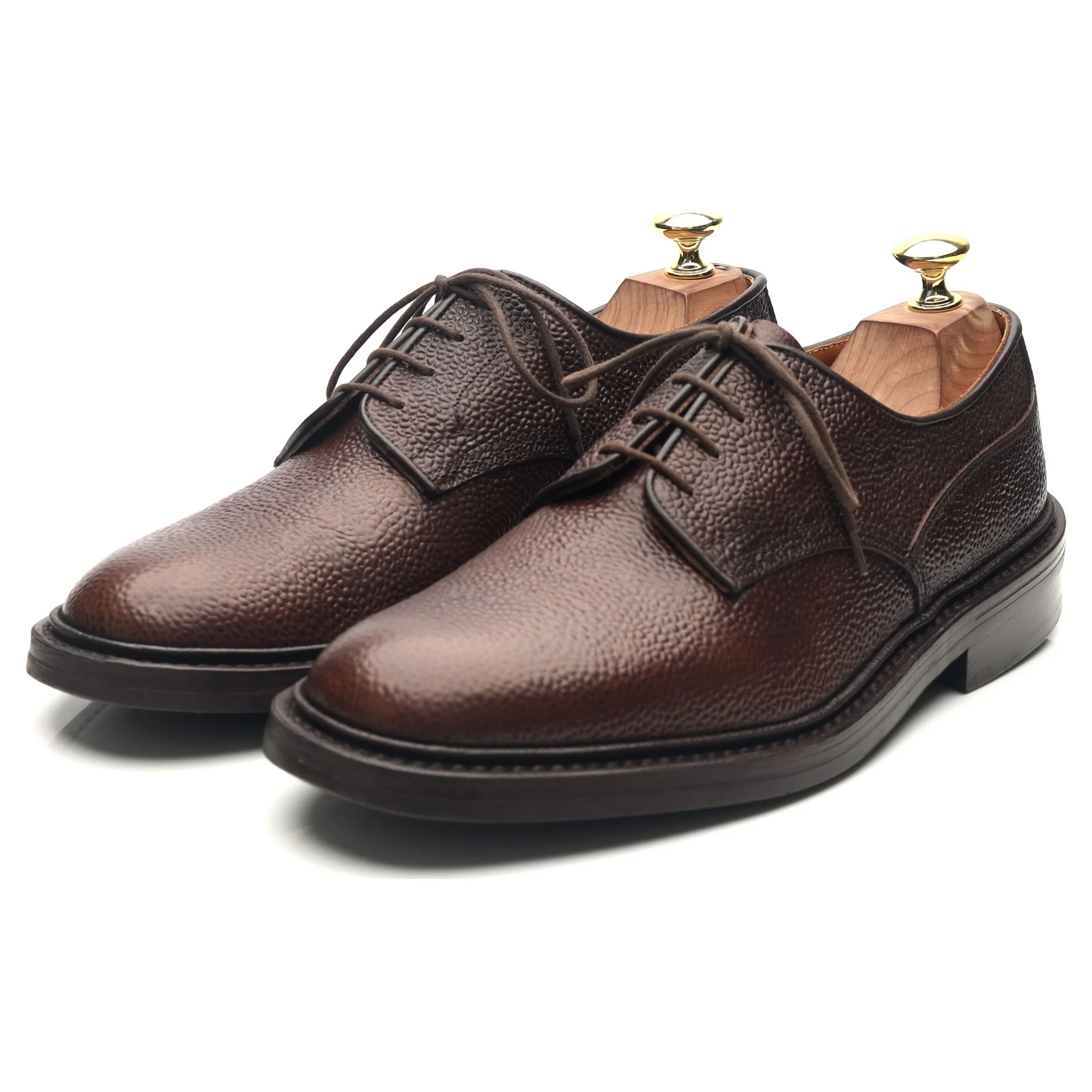 '6314' Brown Leather Derby UK 7