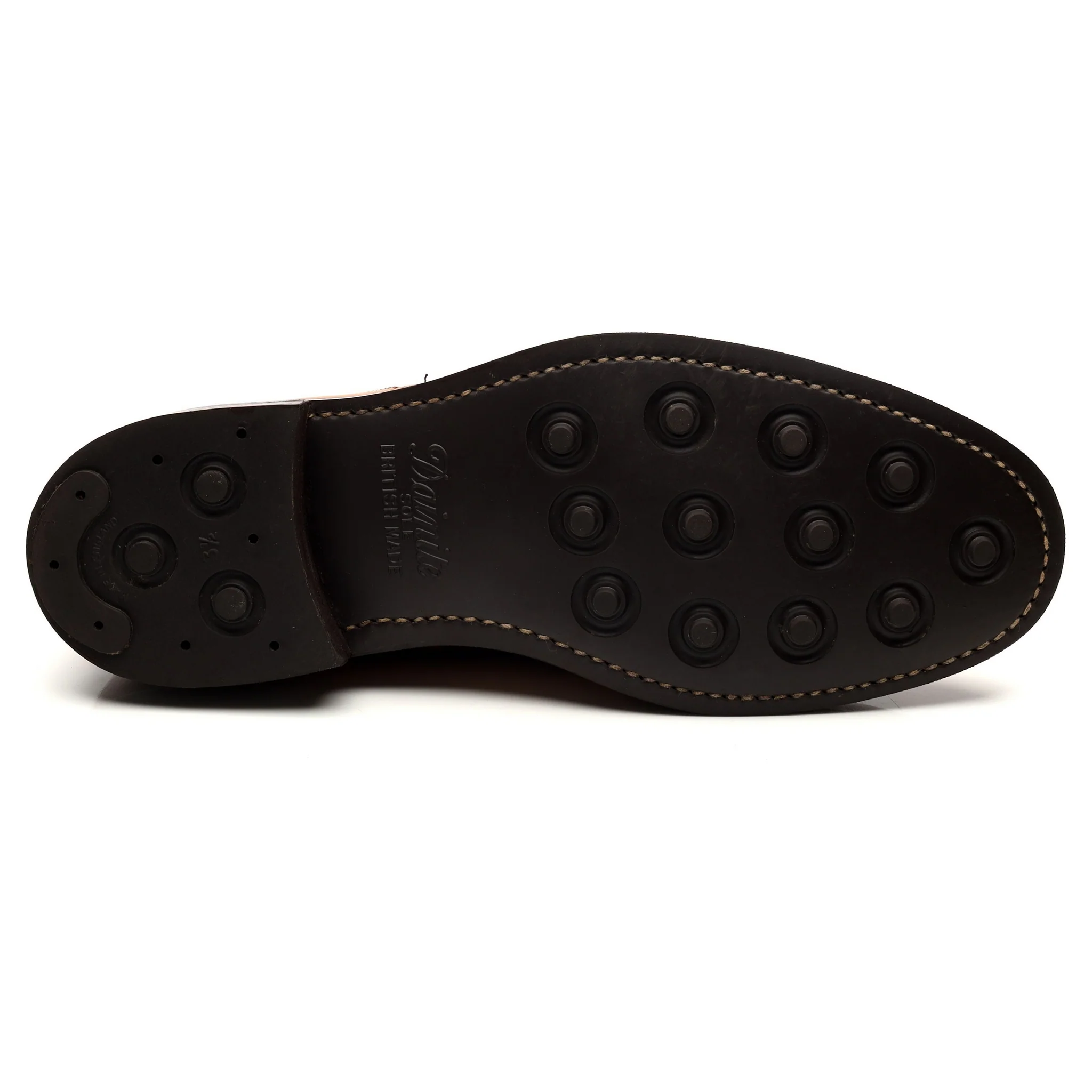 'Durham' Tan Brown Leather Derby Brogues UK 11 - Image 11
