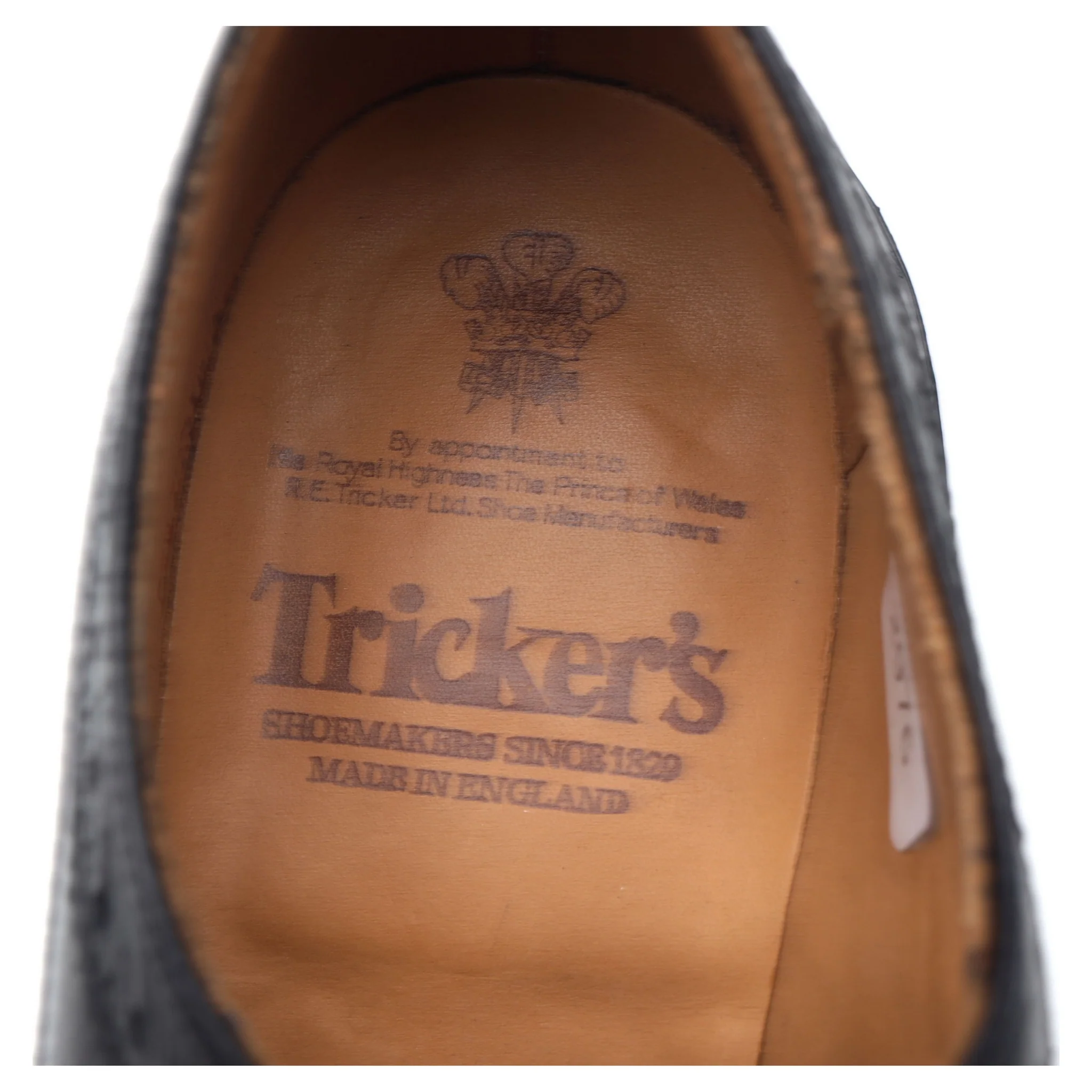 'Richard' Black Leather Country Derby Brogues UK 8.5 - Image 12